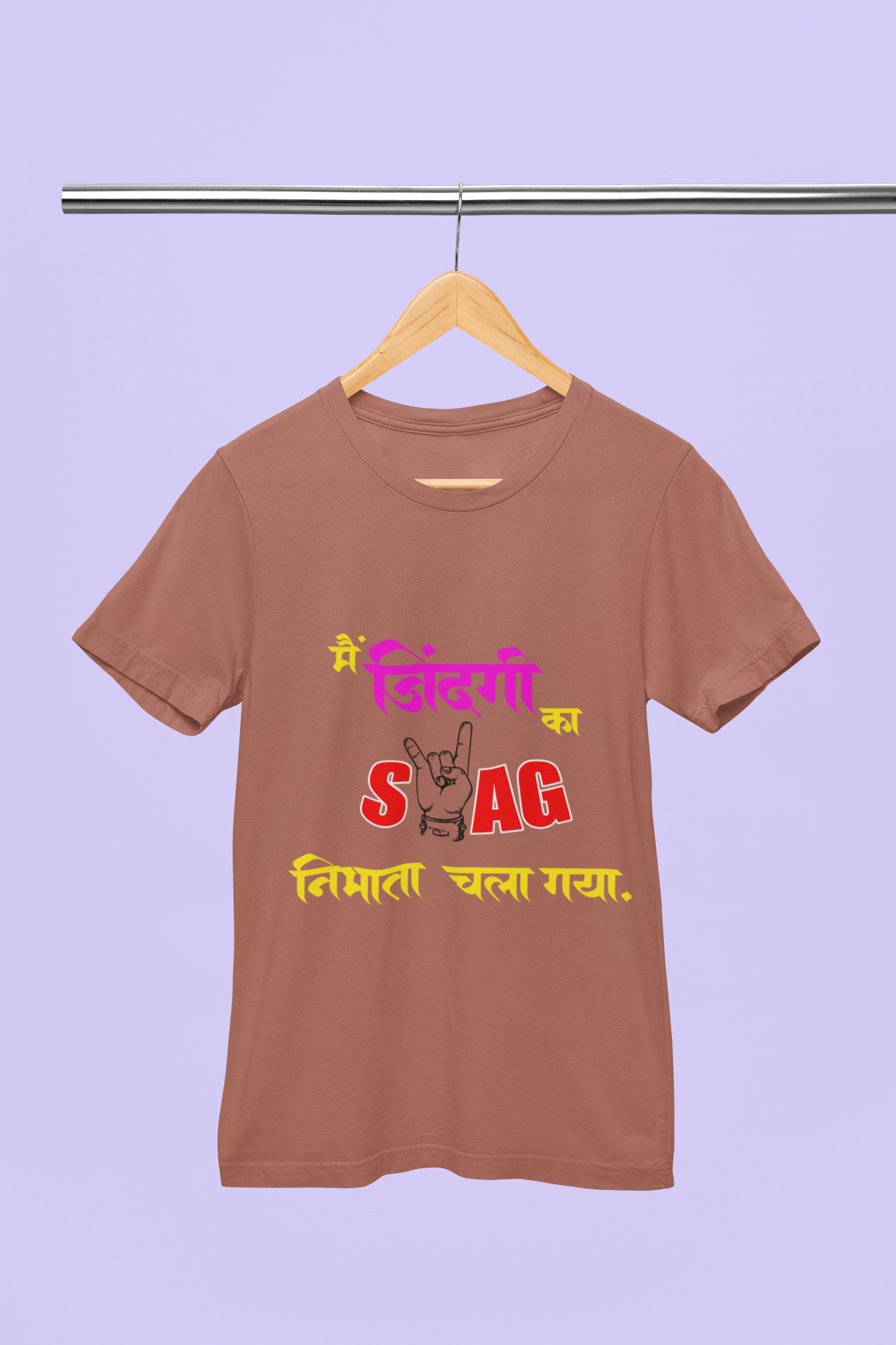 Main Jindagika Swag Nibhata Chala Gaya - Unisex T-Shirt