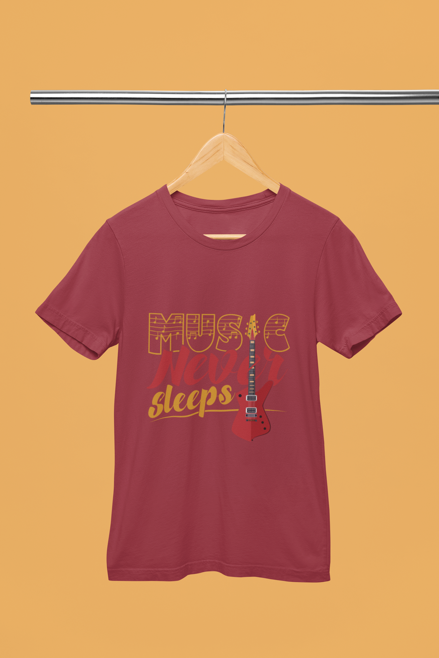 Music Never Sleep - Unisex T-Shirt