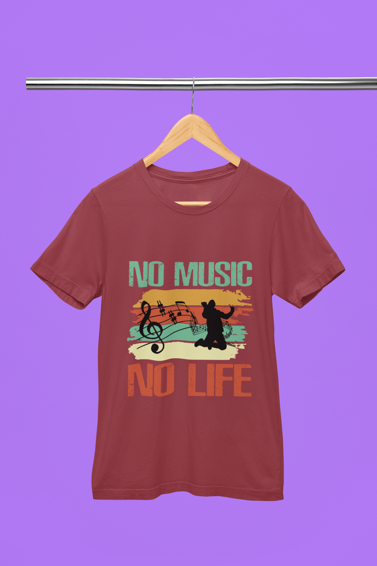 No Music No Life - Unisex T-Shirt