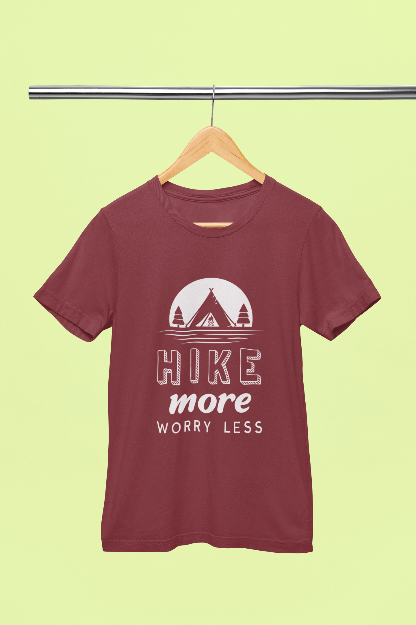 Hike More Worry Less - Unisex T-Shirt