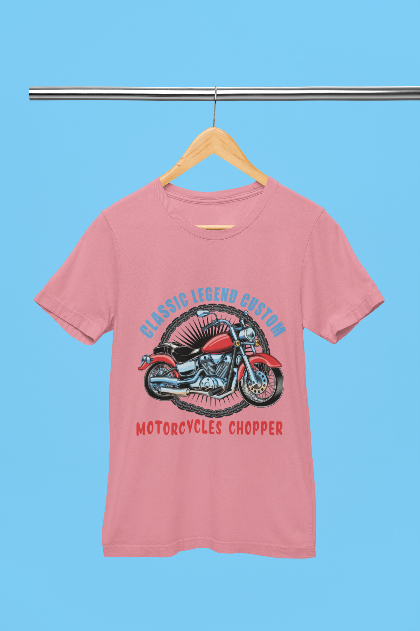 Classic Legend Custom Motorcycle - Unisex T-Shirt