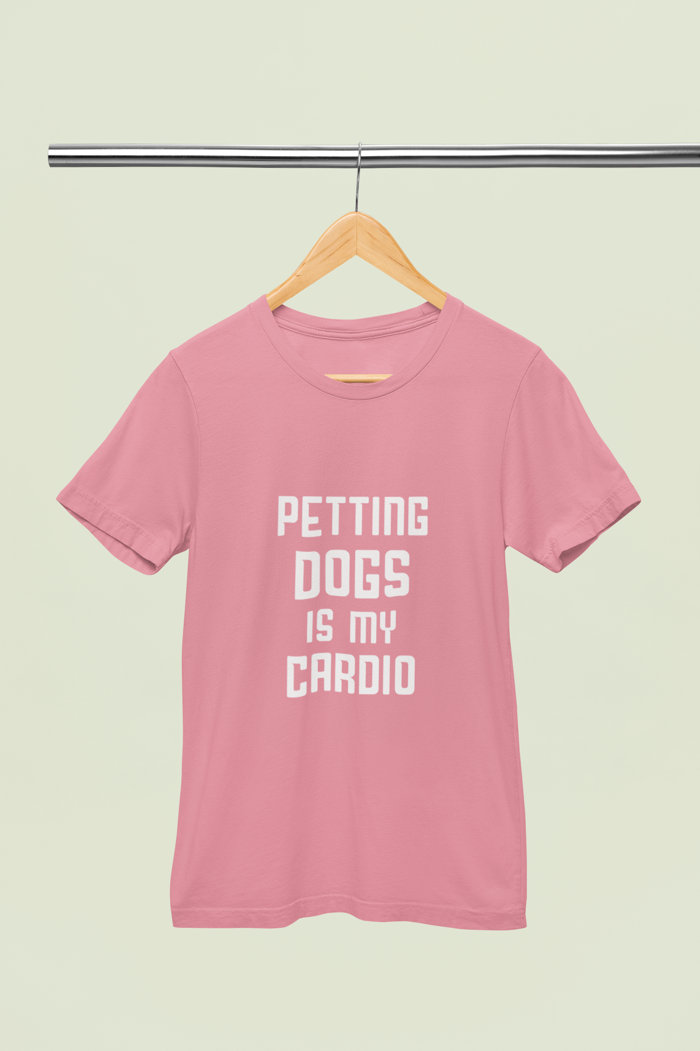 Petting Dog Is My Cardio - Unisex T-Shirt