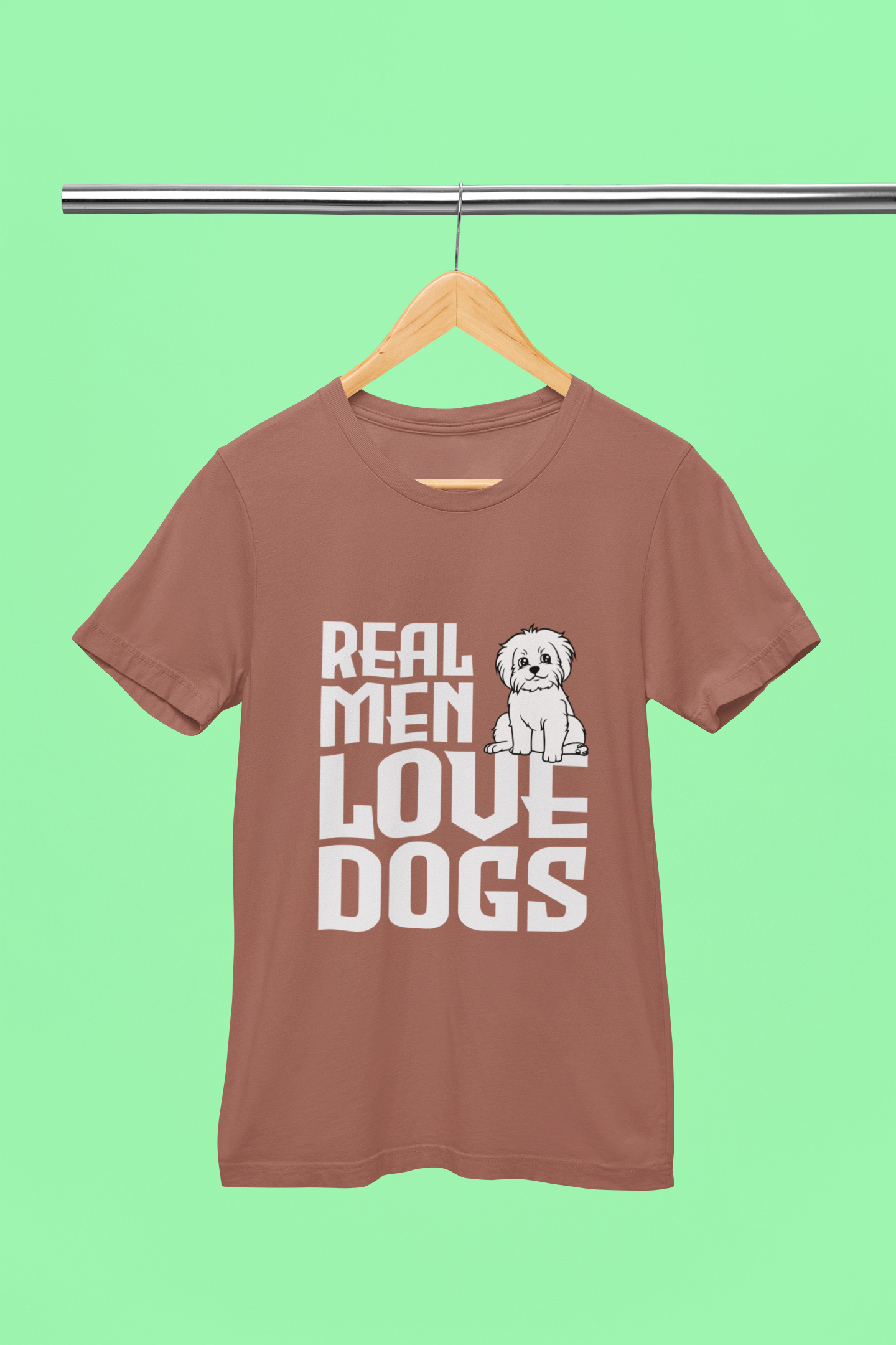 Real Man Love Dog - Unisex T-Shirt