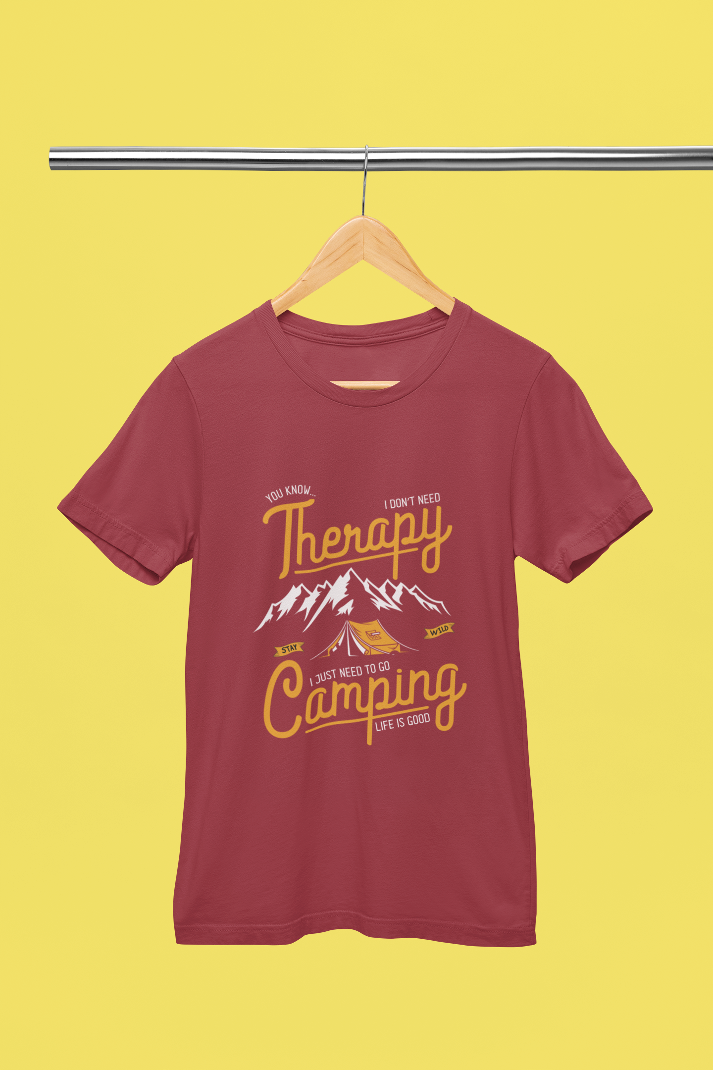 Therapy Camping - Unisex T-Shirt