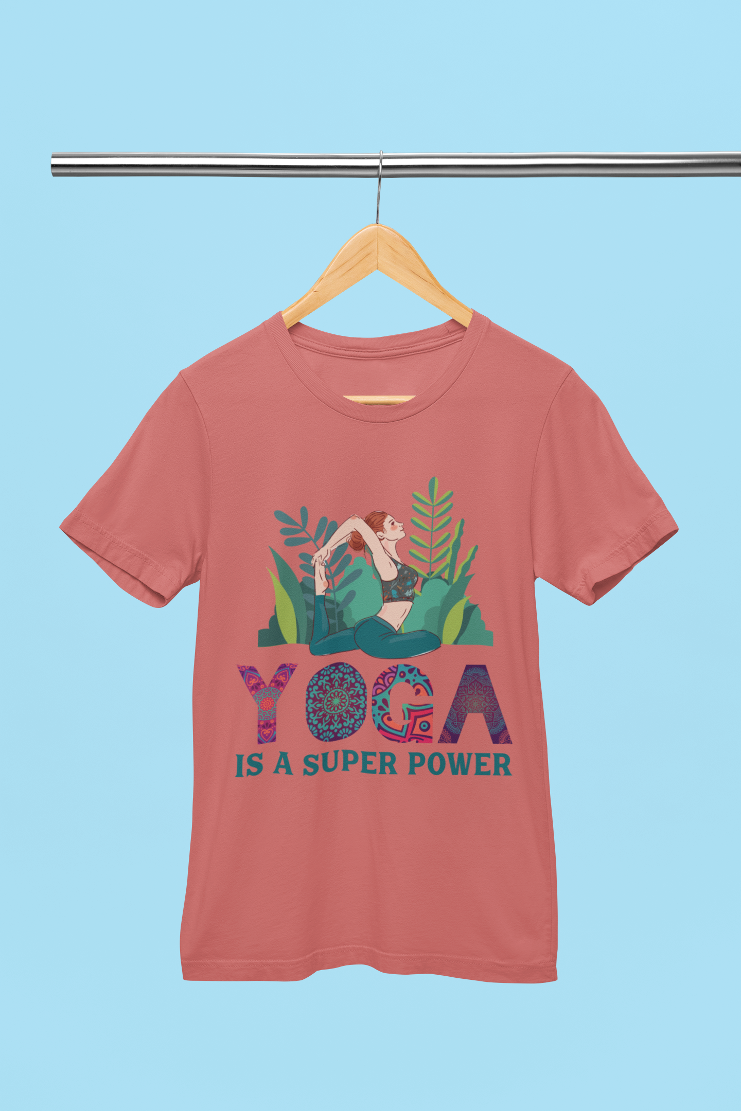 Yoga Is A Super Power - Unisex T-Shirt