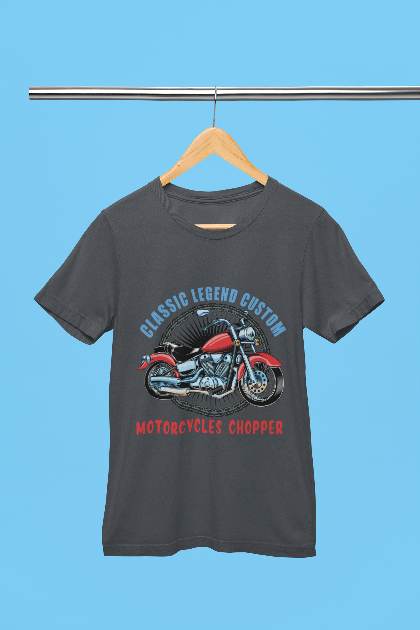 Classic Legend Custom Motorcycle - Unisex T-Shirt