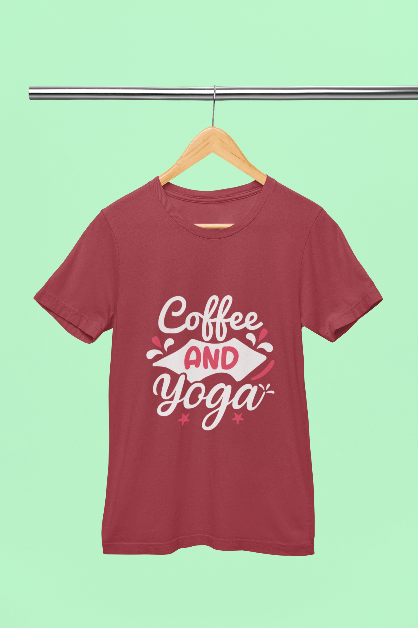 Coffee and Yoga - Unisex T-Shirt