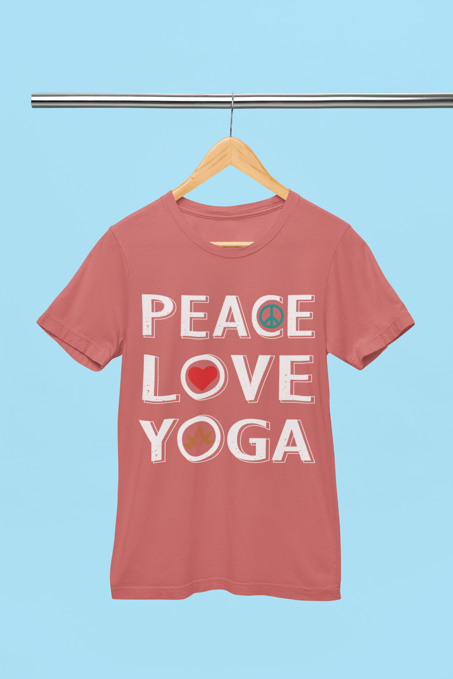 Love Peace Yoga - Unisex T-shirt