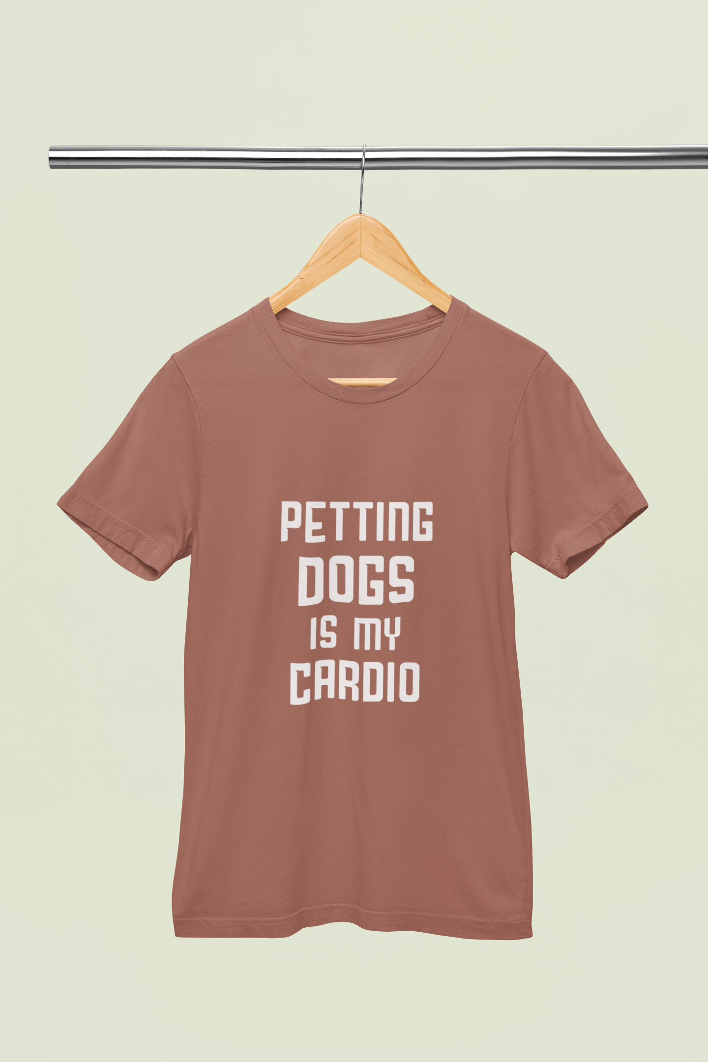 Petting Dog Is My Cardio - Unisex T-Shirt