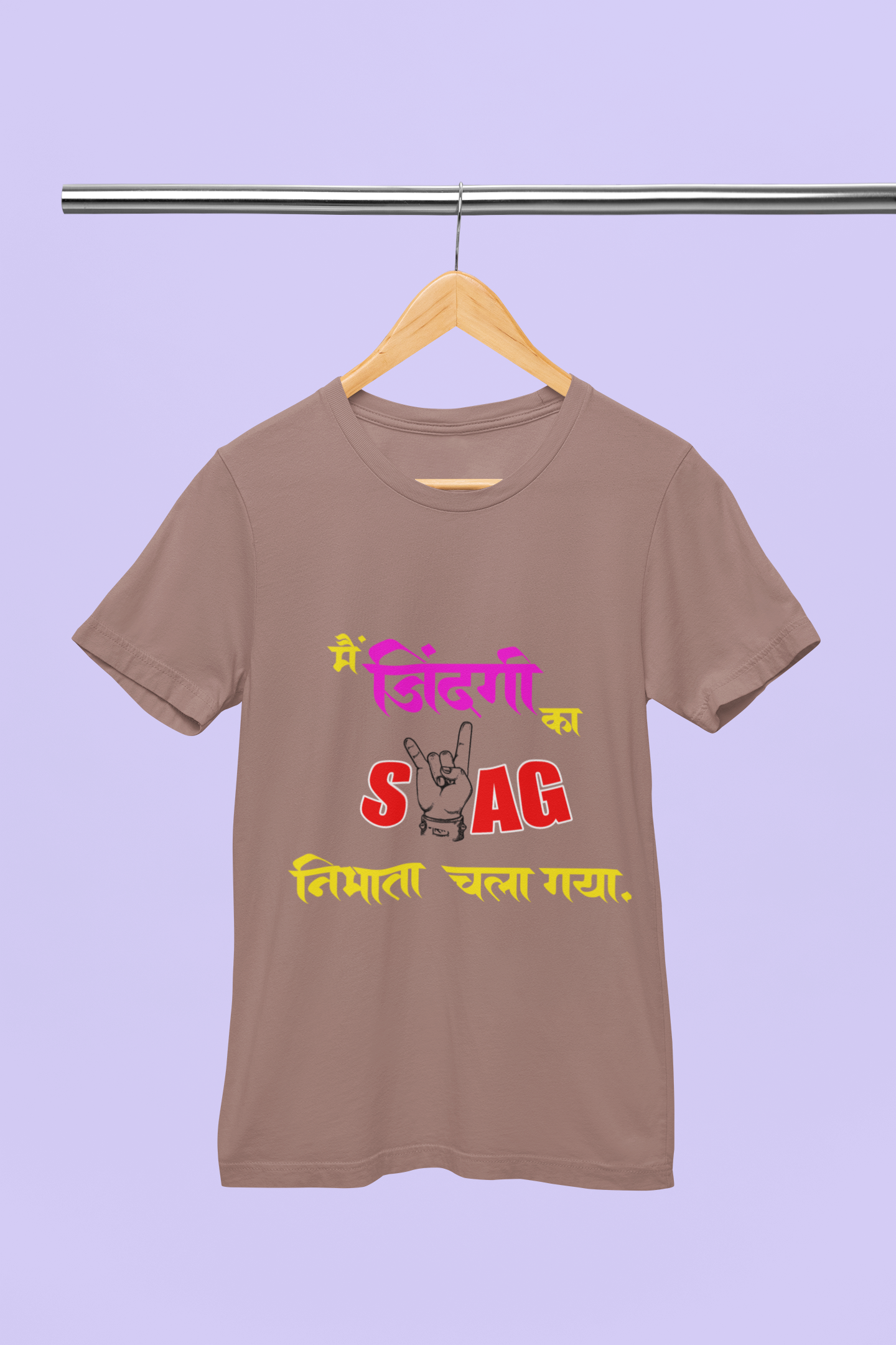 Main Jindagika Swag Nibhata Chala Gaya - Unisex T-Shirt