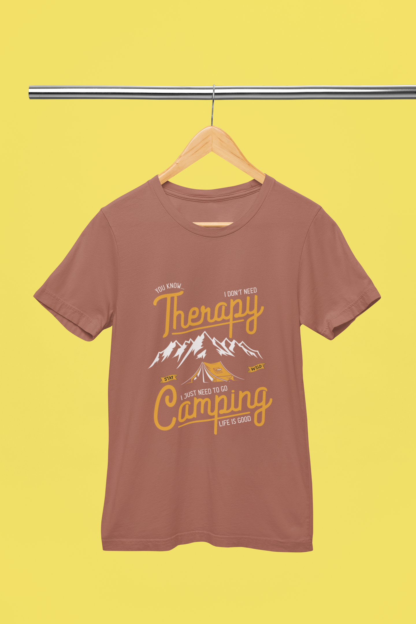 Therapy Camping - Unisex T-Shirt