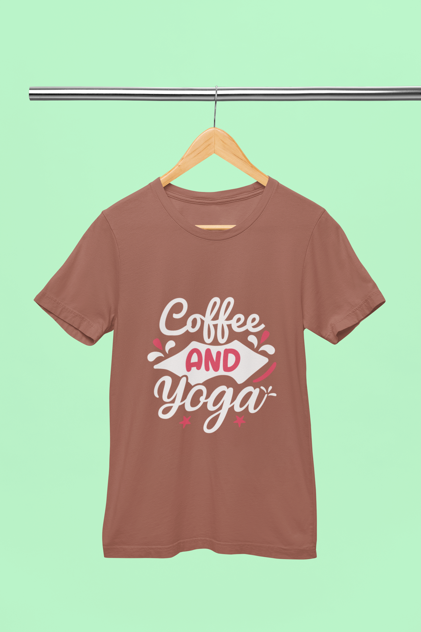 Coffee and Yoga - Unisex T-Shirt