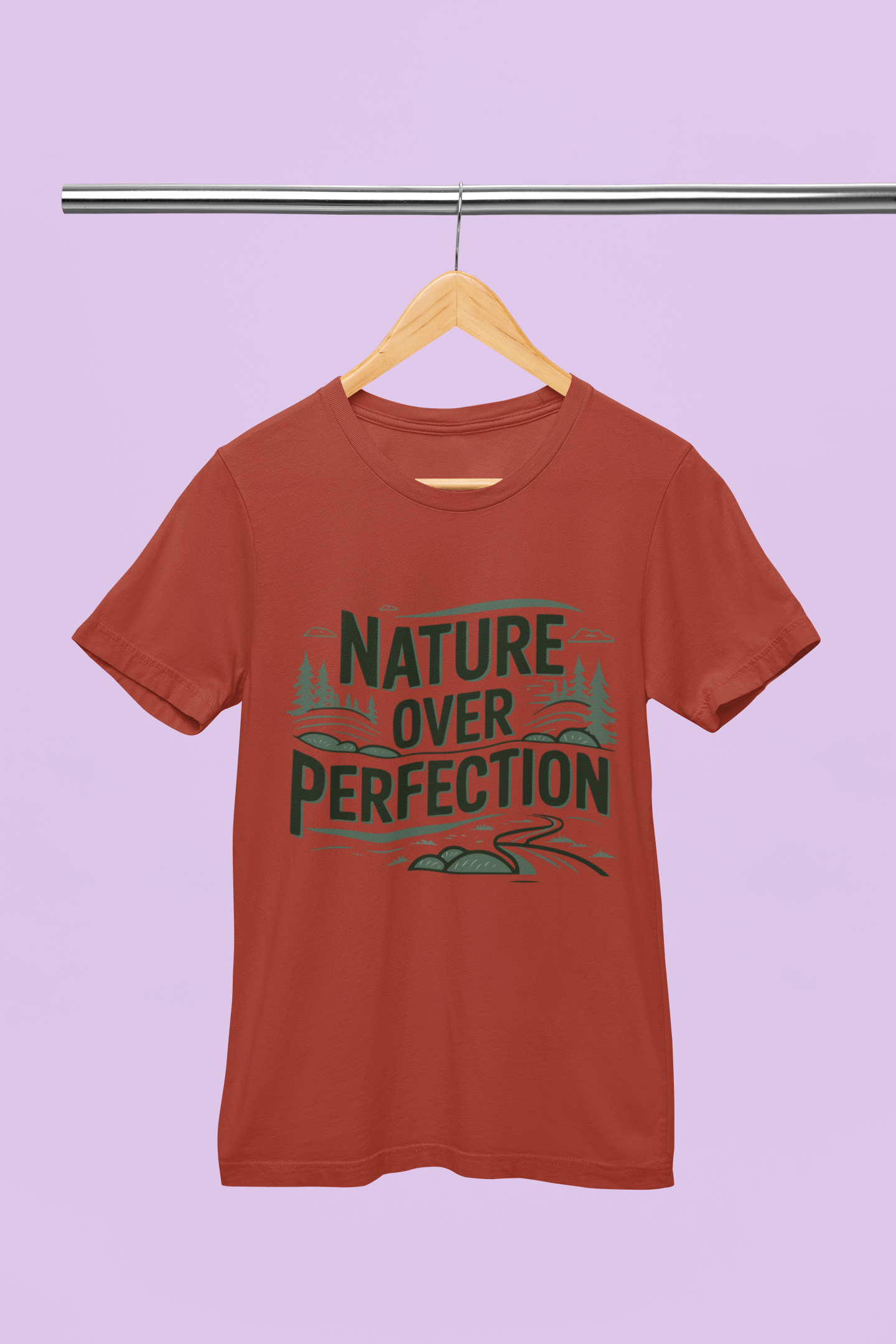 Nature Over Perfection - Unisex T-shirt