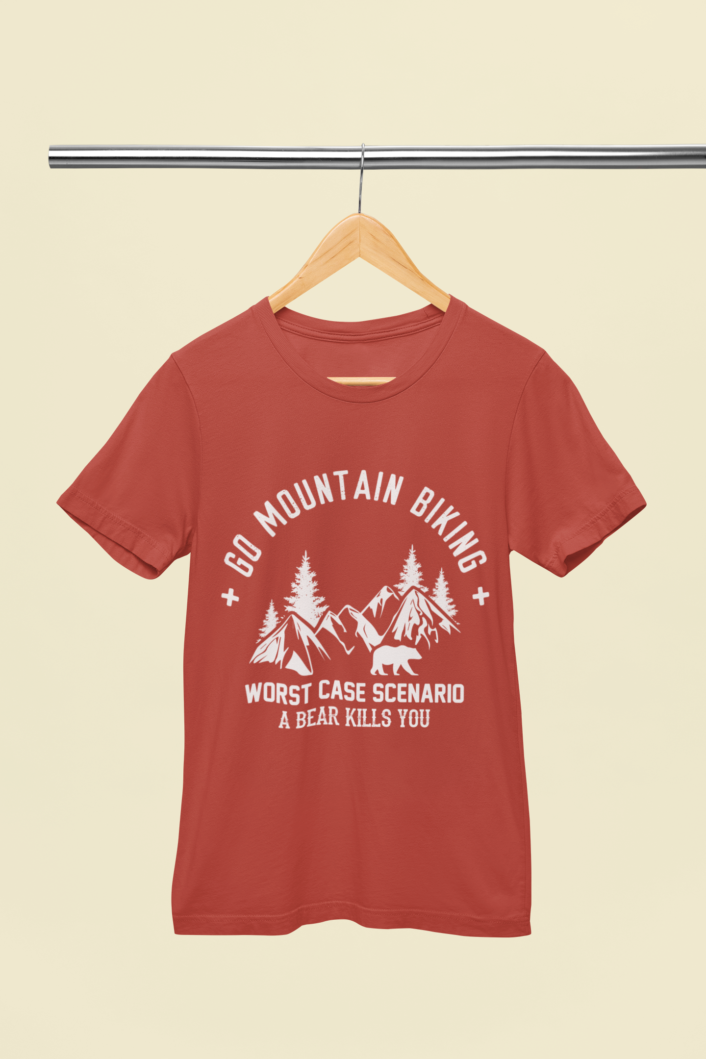 On Mountain Biking - Unisex T-Shirt