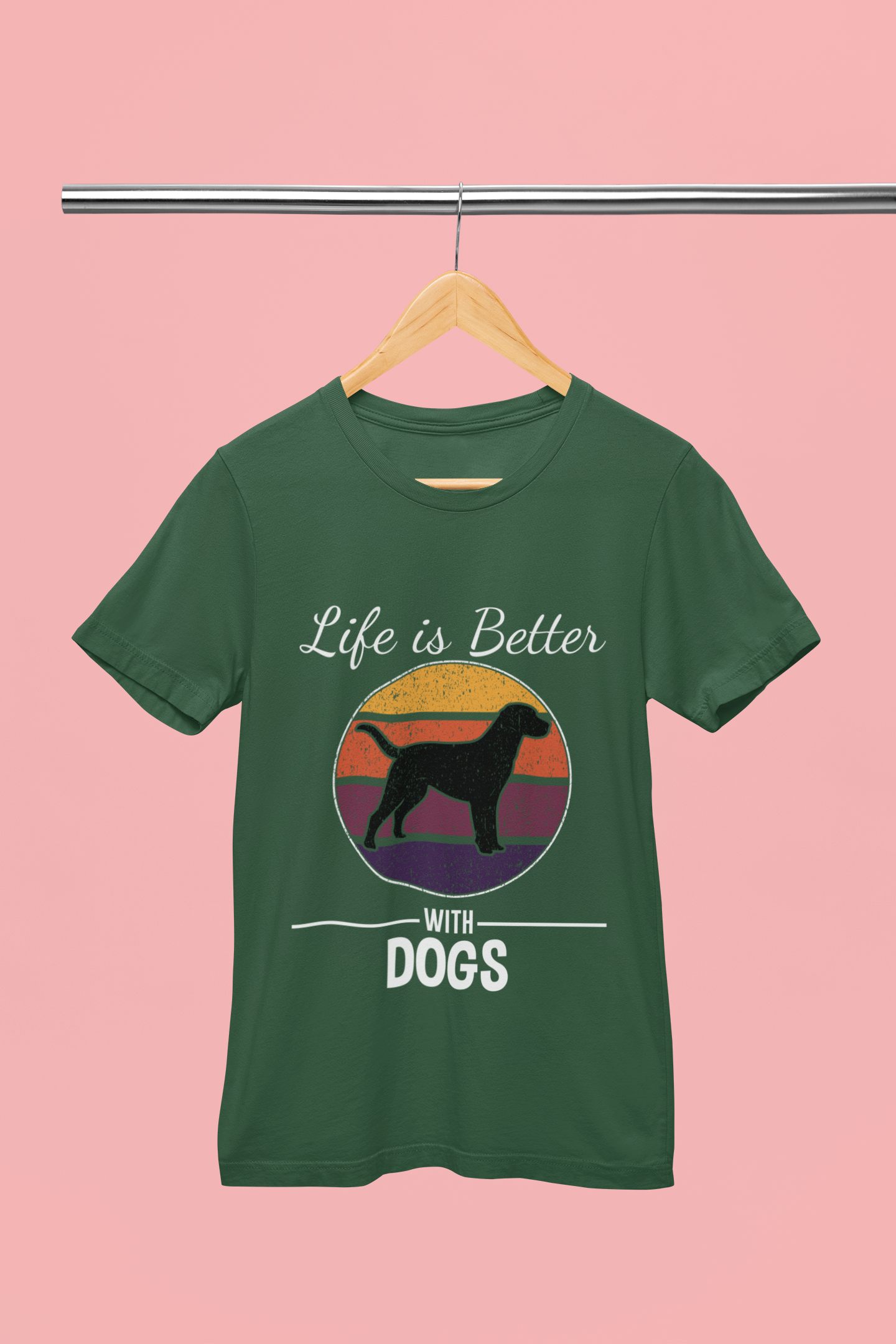 Life is Better With Dog - Unisex T-Shirt