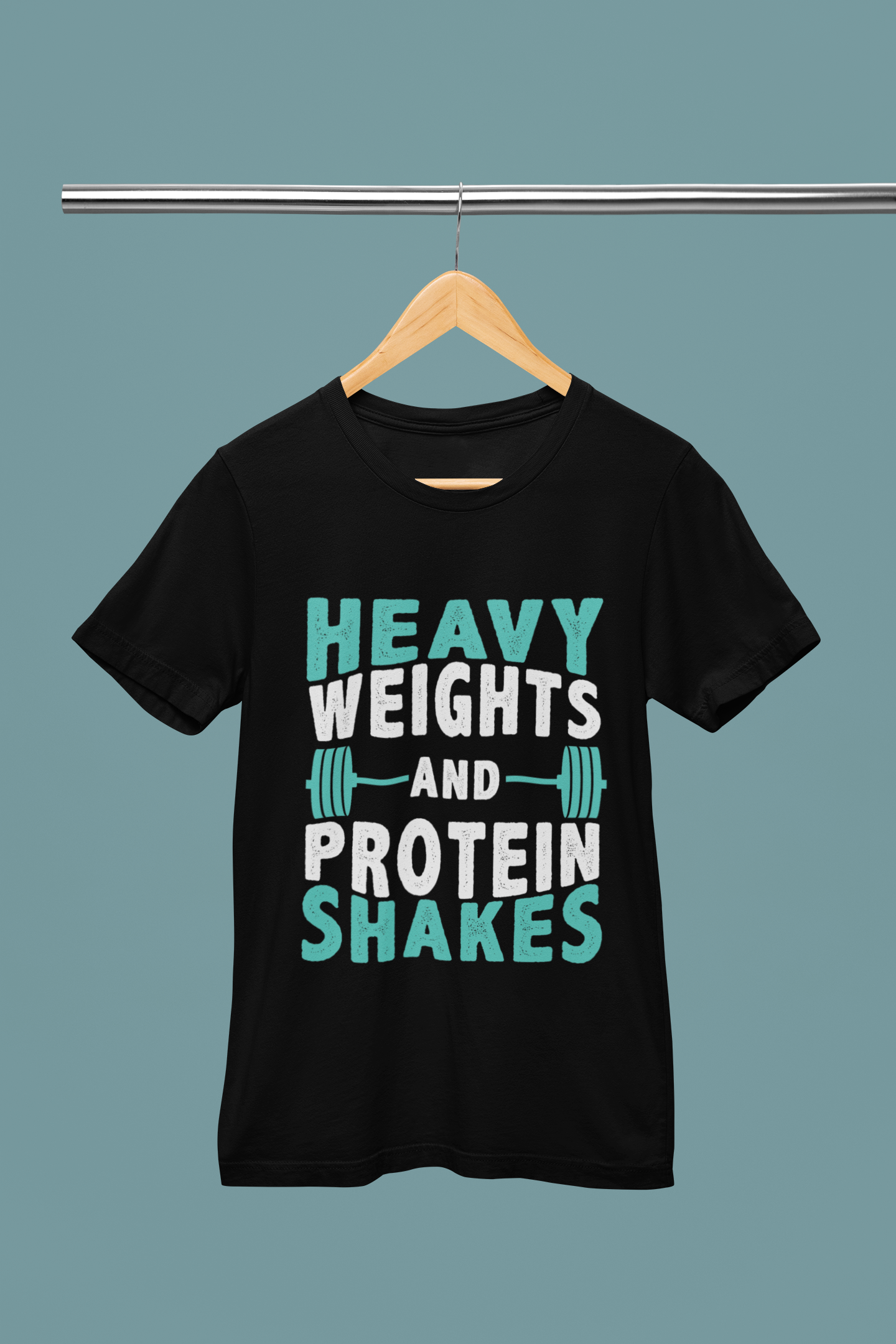 Heavy Weight And Protein Shakes - Unisex T-Shirt