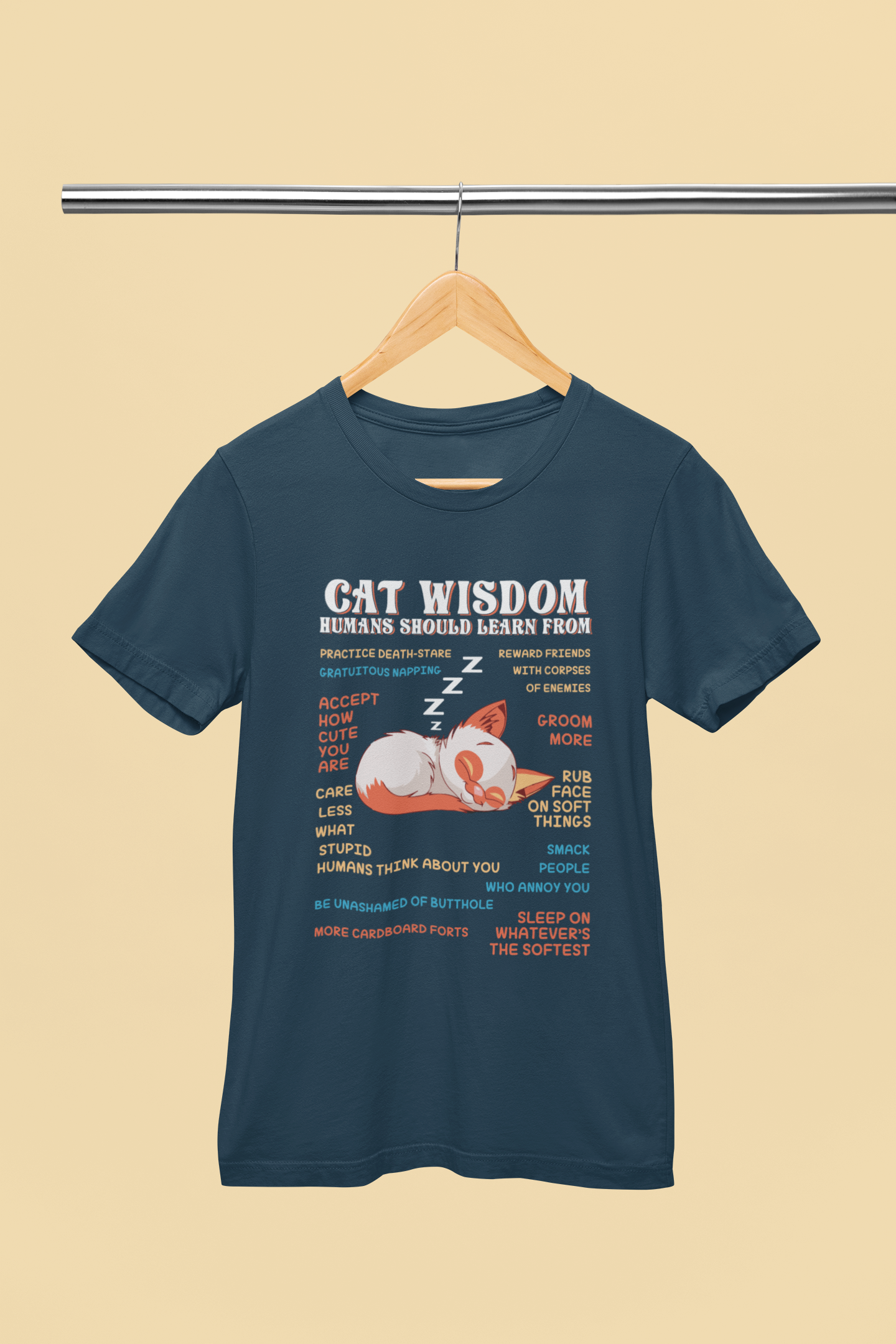 Cat Wisdom - Unisex T-Shirt