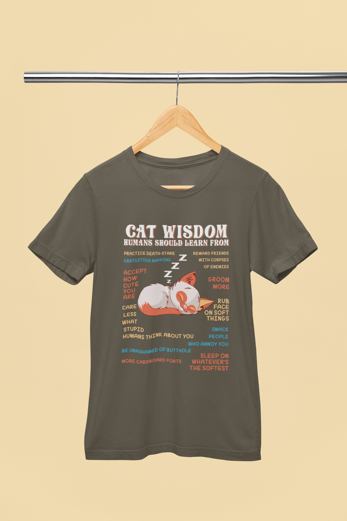 Cat Wisdom - Unisex T-Shirt