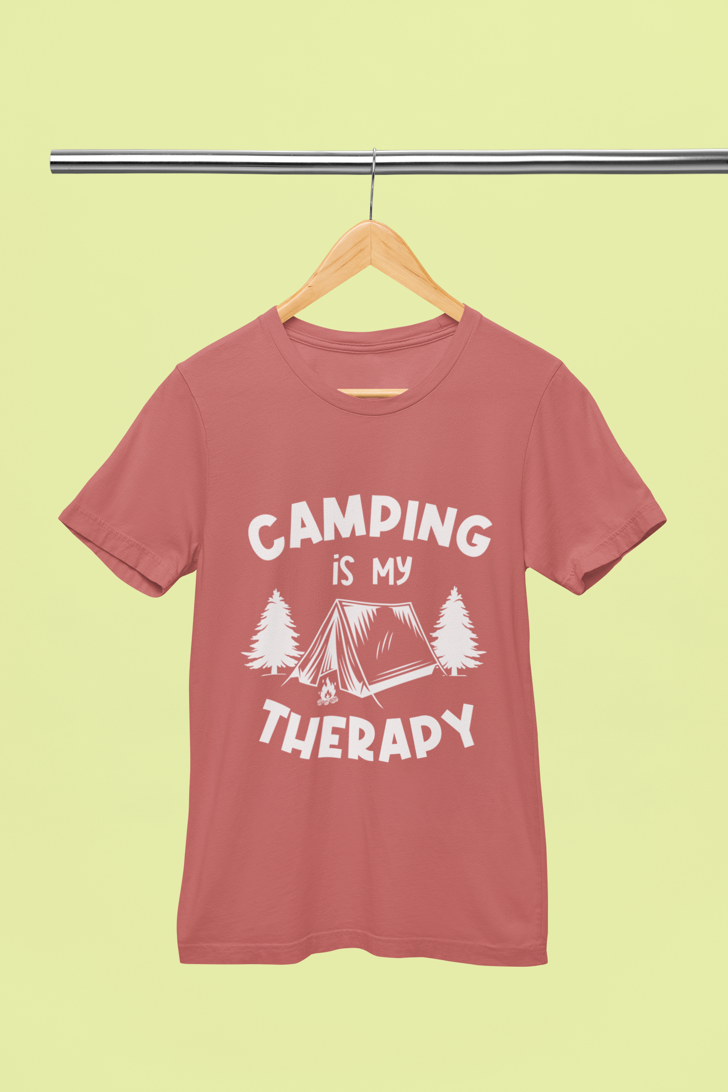 Camping is my Therapy - Unisex T-Shirt