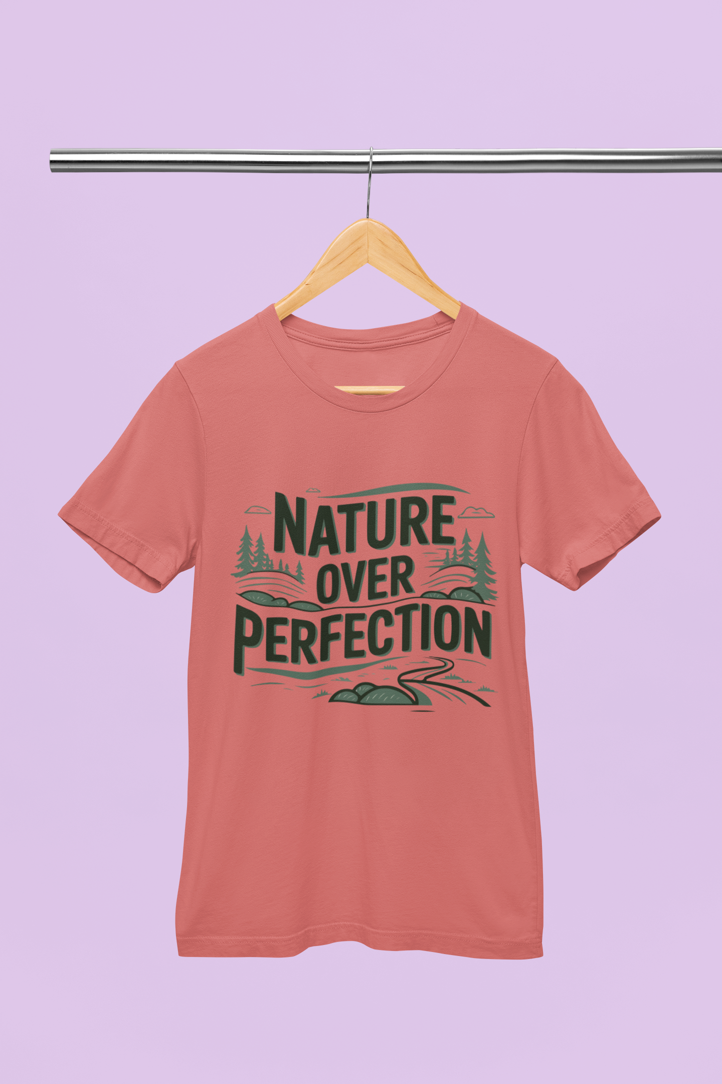 Nature Over Perfection - Unisex T-shirt