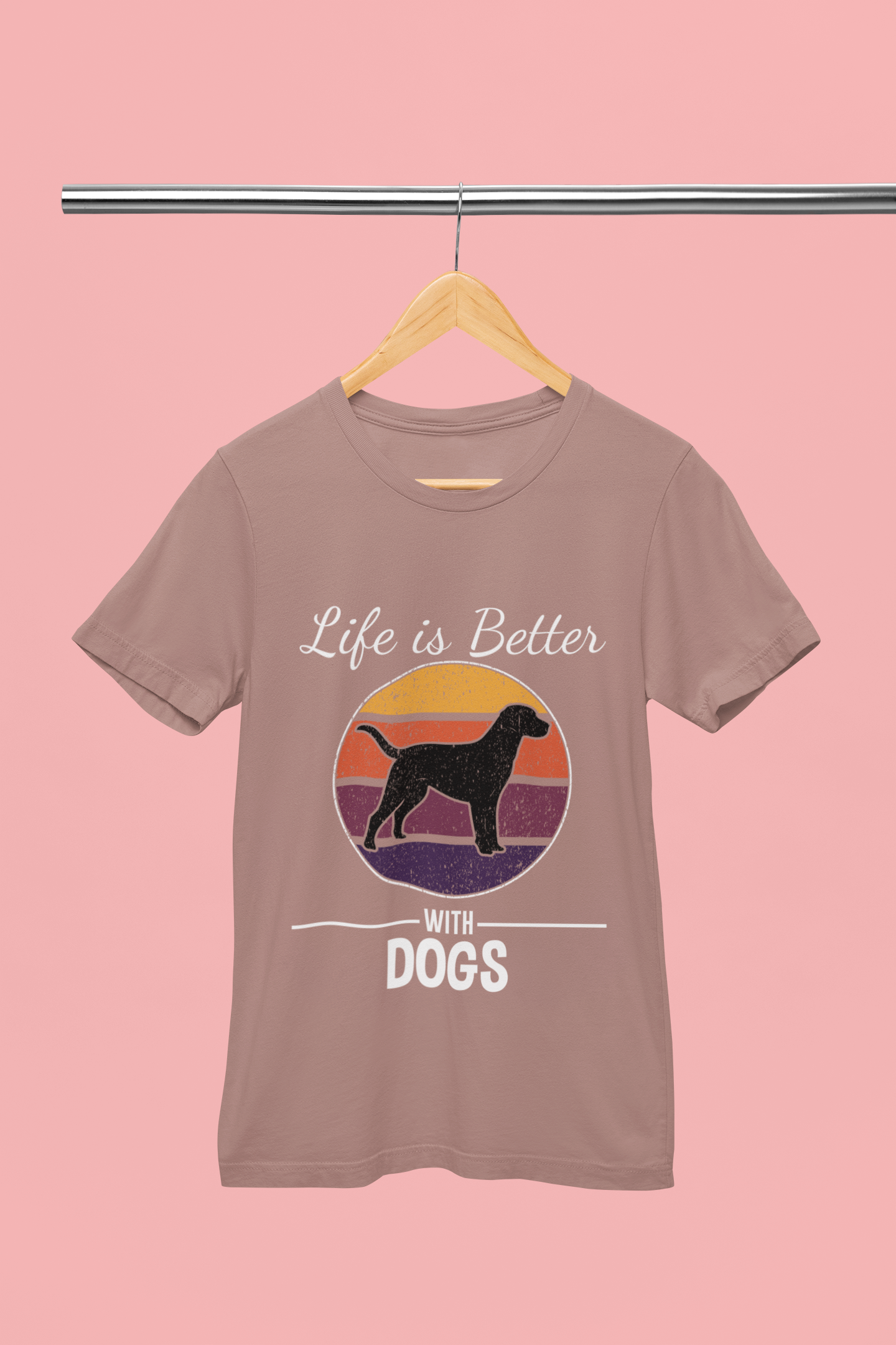 Life is Better With Dog - Unisex T-Shirt