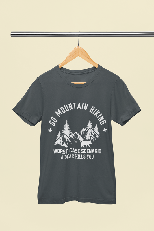 On Mountain Biking - Unisex T-Shirt