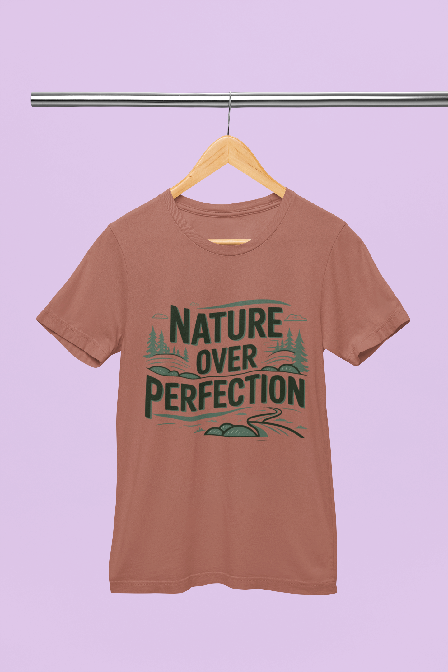 Nature Over Perfection - Unisex T-shirt