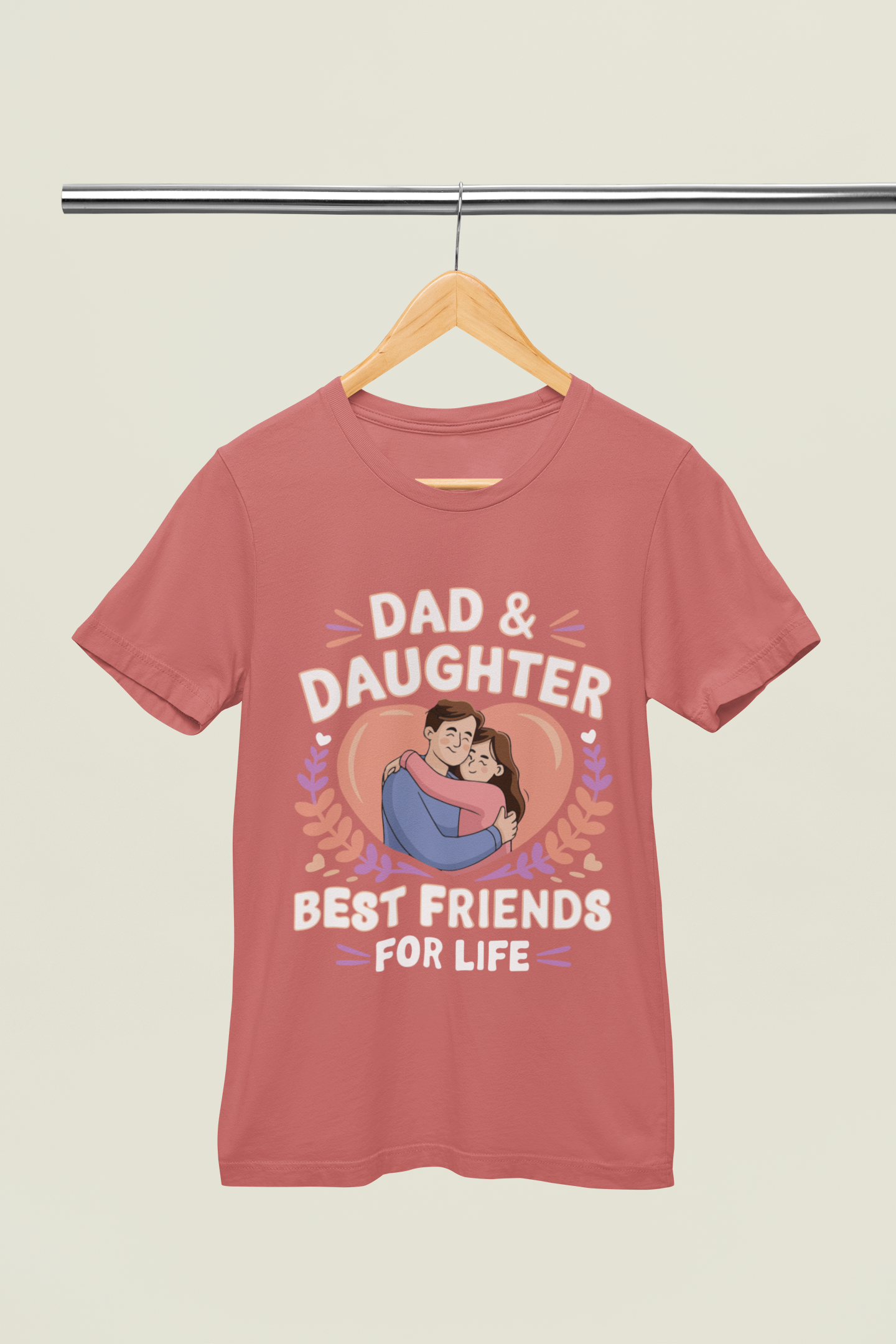 Dad & Daughter Bets Friends - Unisex T-Shirt