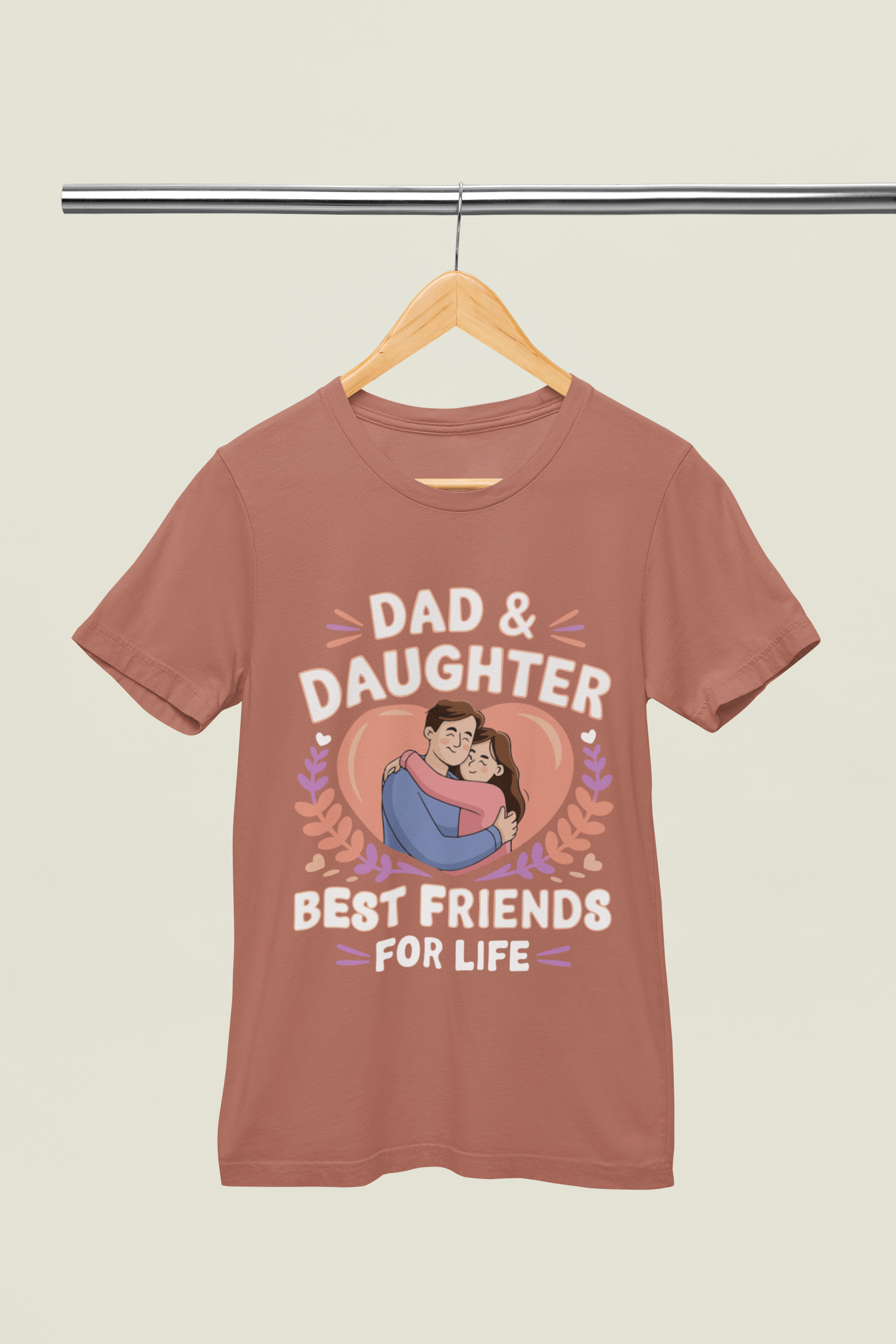 Dad & Daughter Bets Friends - Unisex T-Shirt