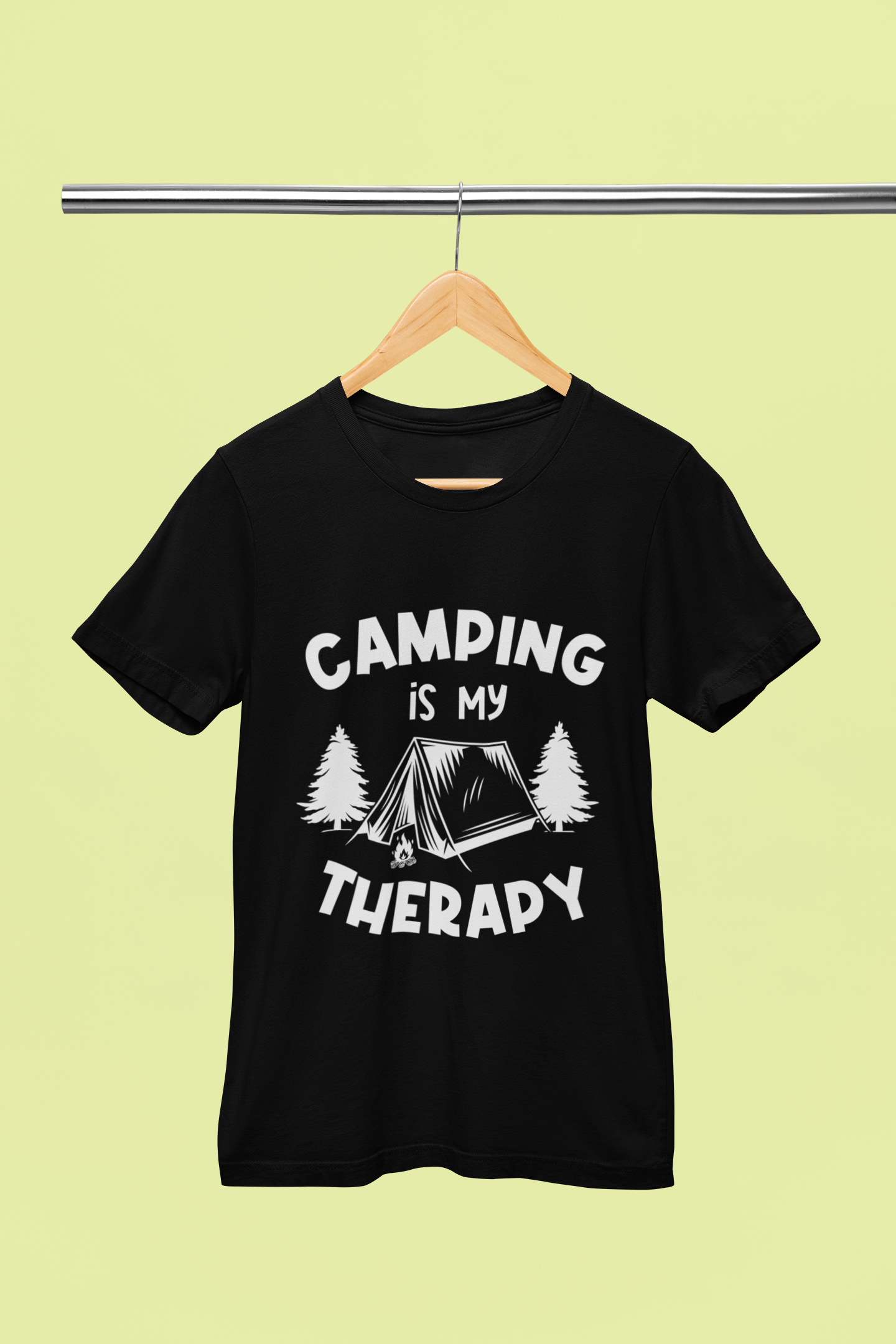 Camping is my Therapy - Unisex T-Shirt