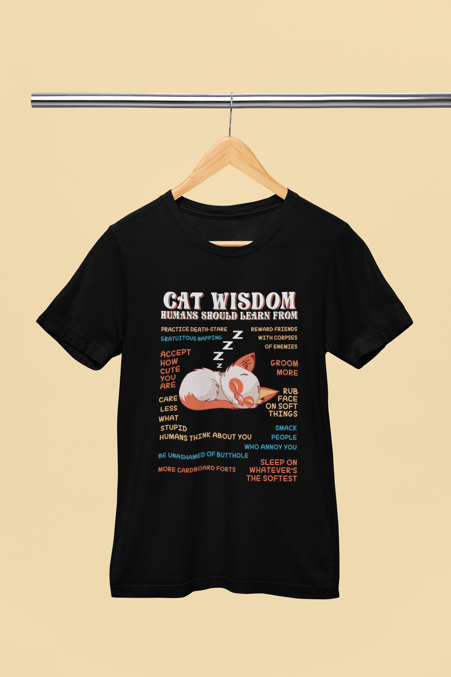 Cat Wisdom - Unisex T-Shirt