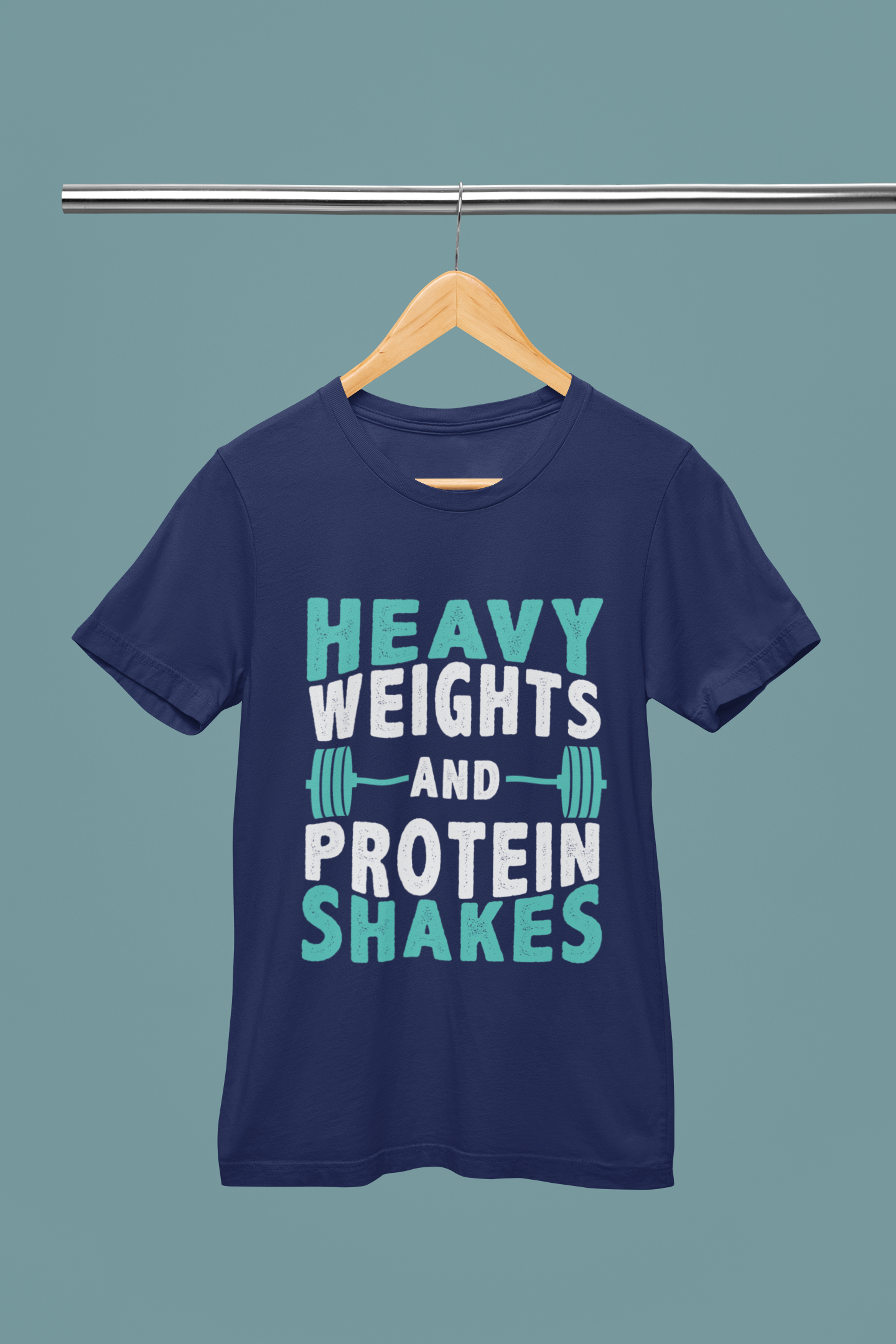 Heavy Weight And Protein Shakes - Unisex T-Shirt