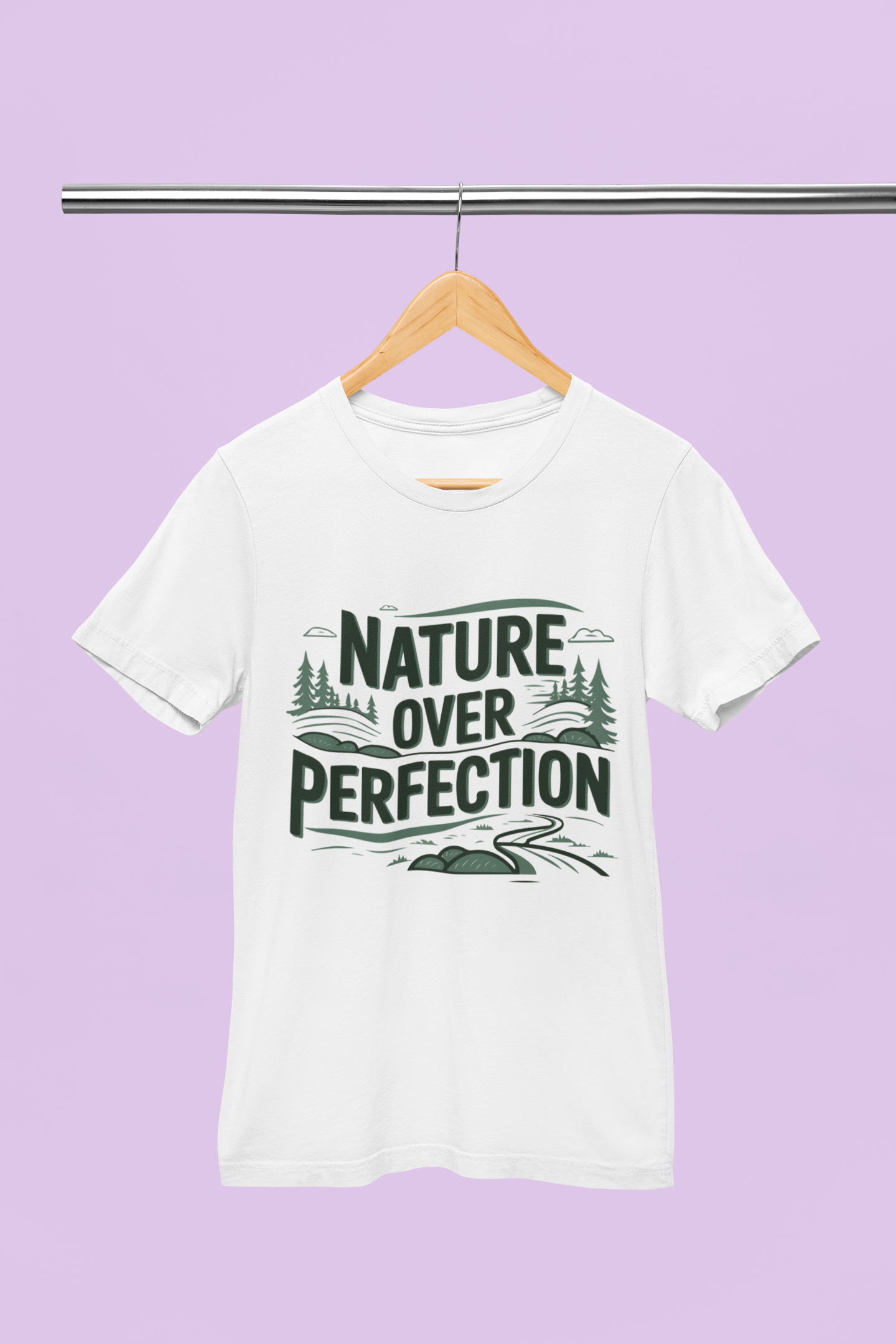 Nature Over Perfection - Unisex T-shirt