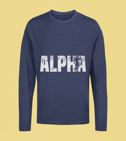 Alpha - Unisex Full Sleeve T-Shirt