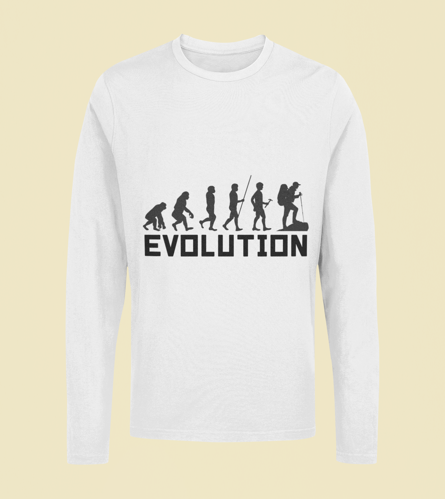 Evolution - Unisex Full Sleeve T-Shirt