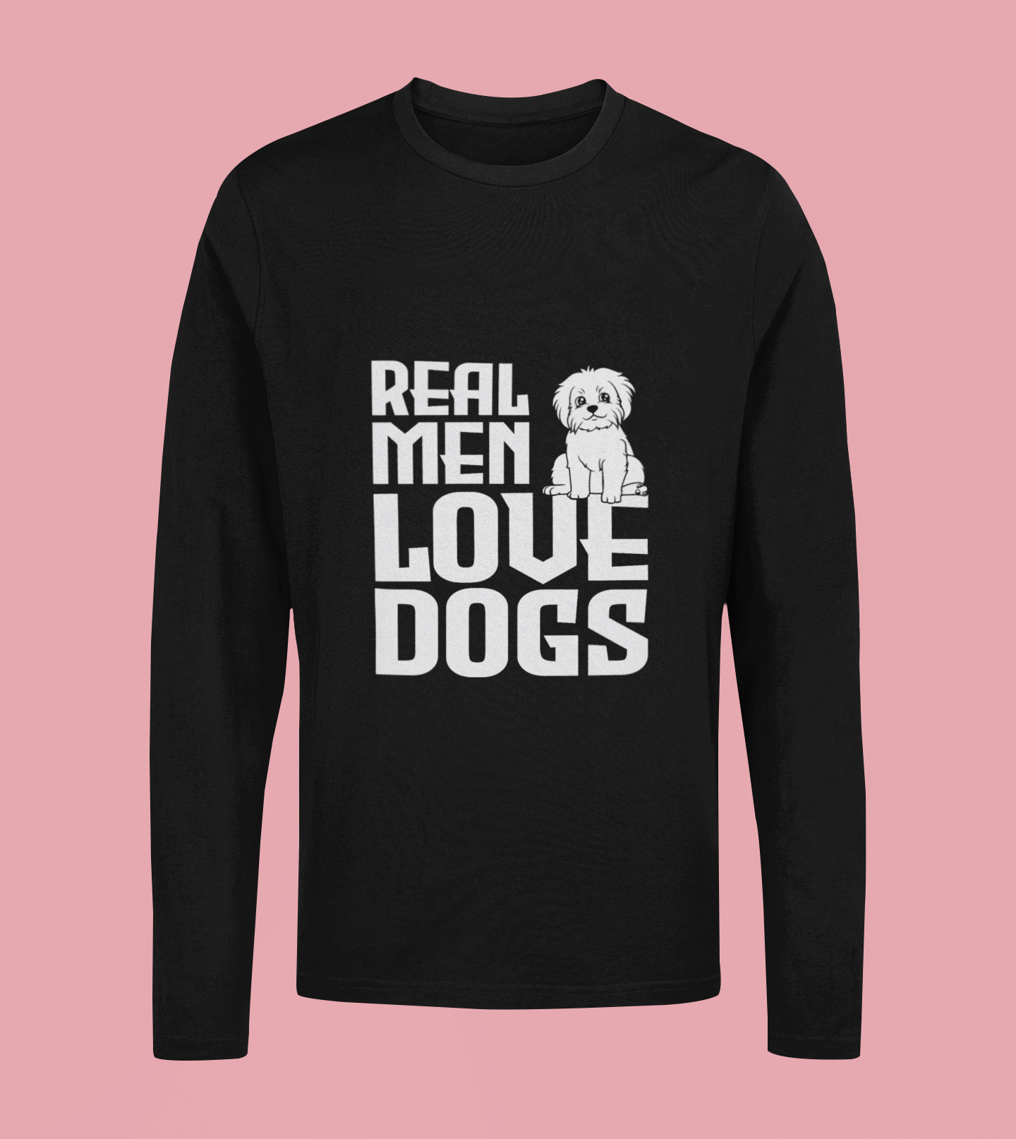 Real Man Love Dog - Unisex Full Sleeve T-Shirt