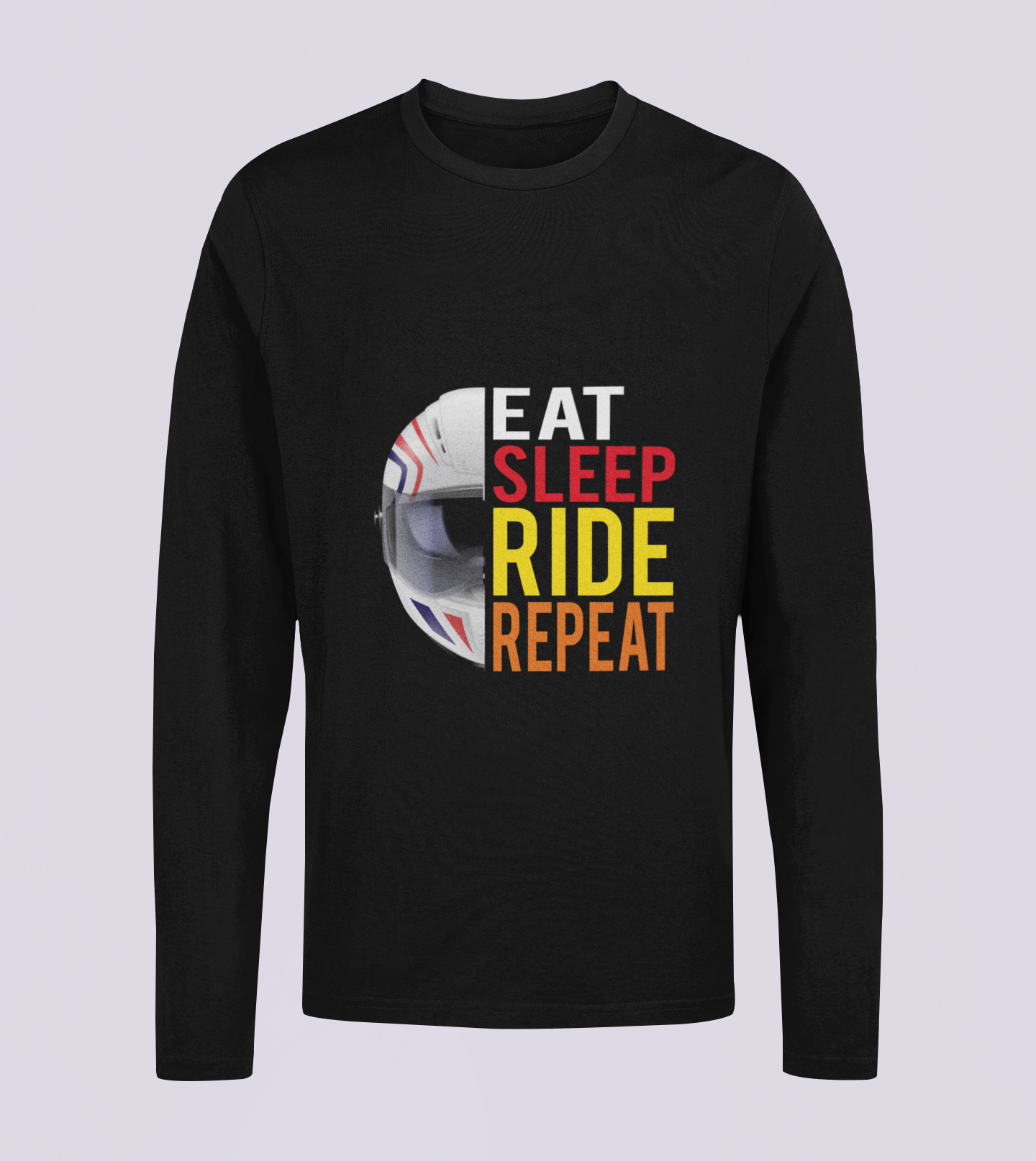 Eat Sleep Ride Repeat - Unisex Full Sleeve T-Shirt