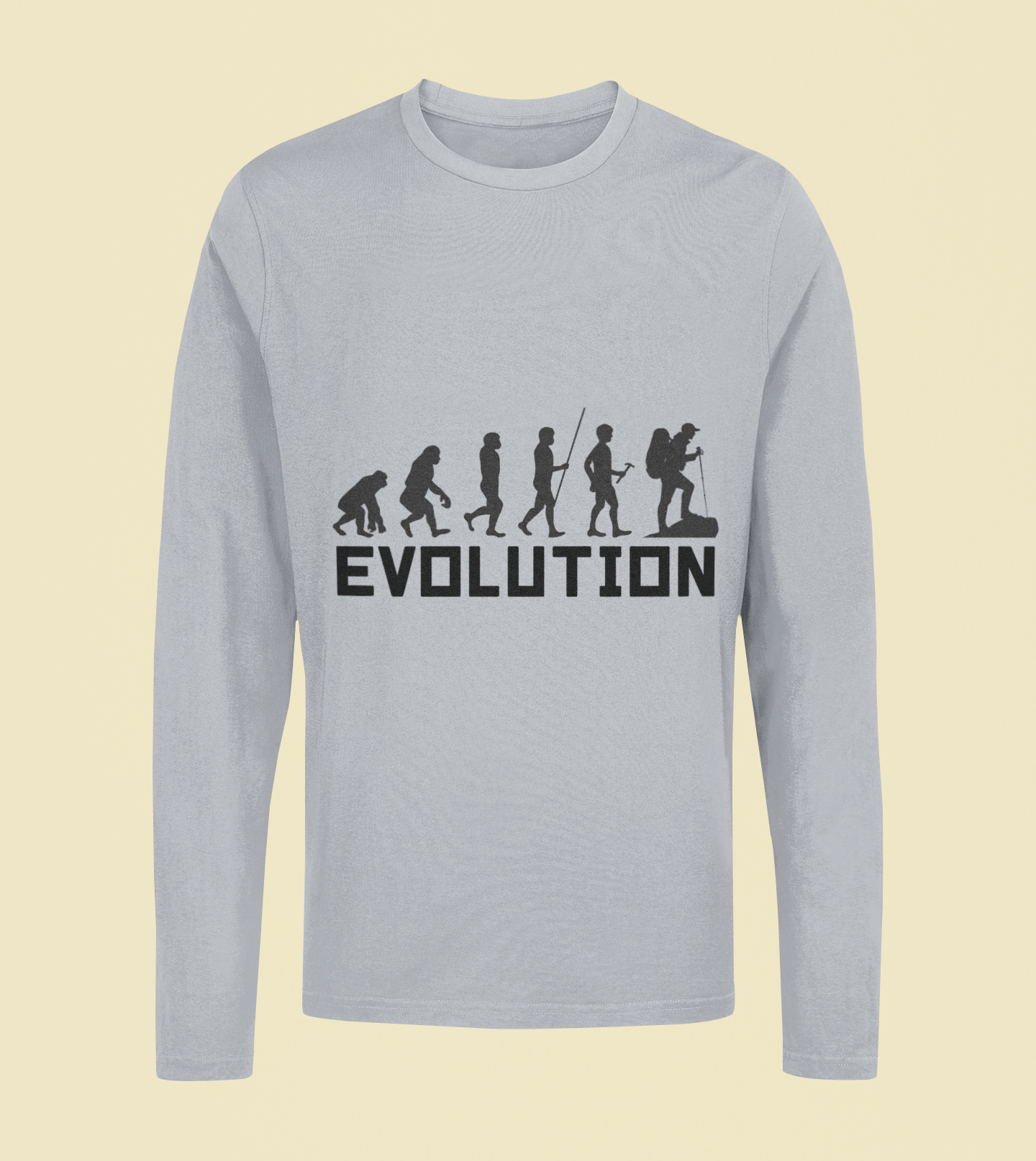 Evolution - Unisex Full Sleeve T-Shirt