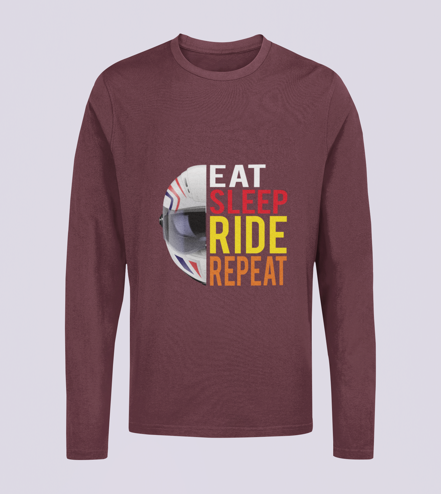 Eat Sleep Ride Repeat - Unisex Full Sleeve T-Shirt