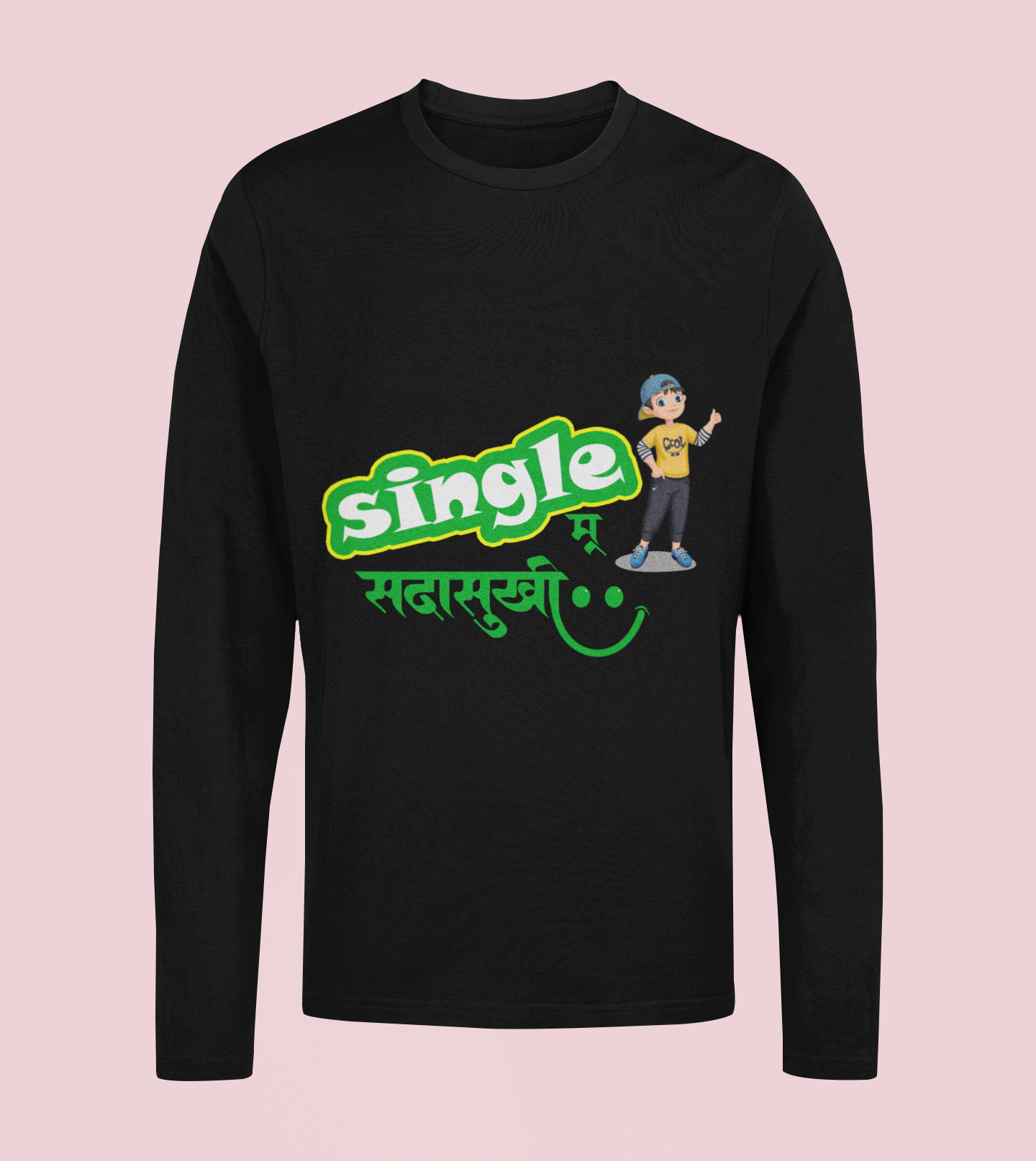 Signalam Sadasukhi - Unisex Full Sleeve T-Shirt