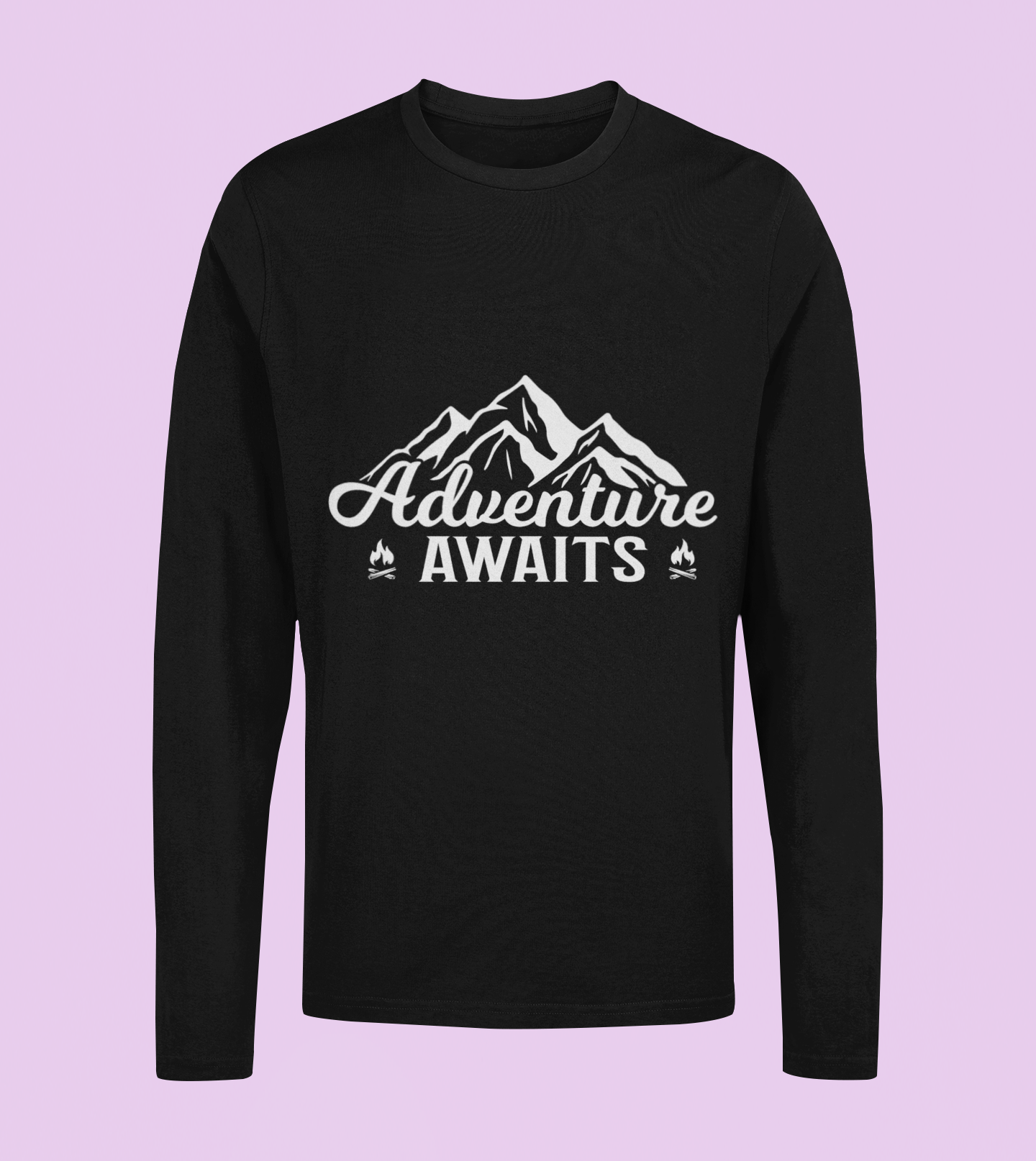 Adventure Awaits - Unisex Full Sleeve T-Shirt