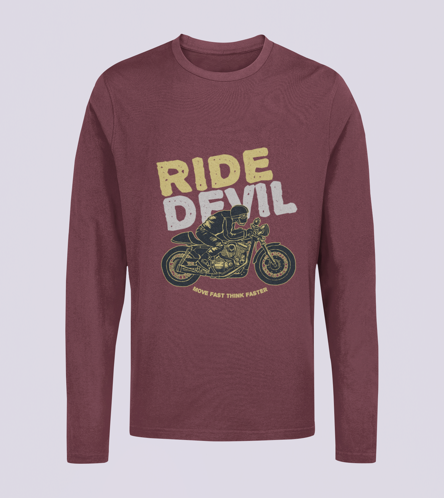 Ride Devil - Unisex Full Sleeve T-Shirt