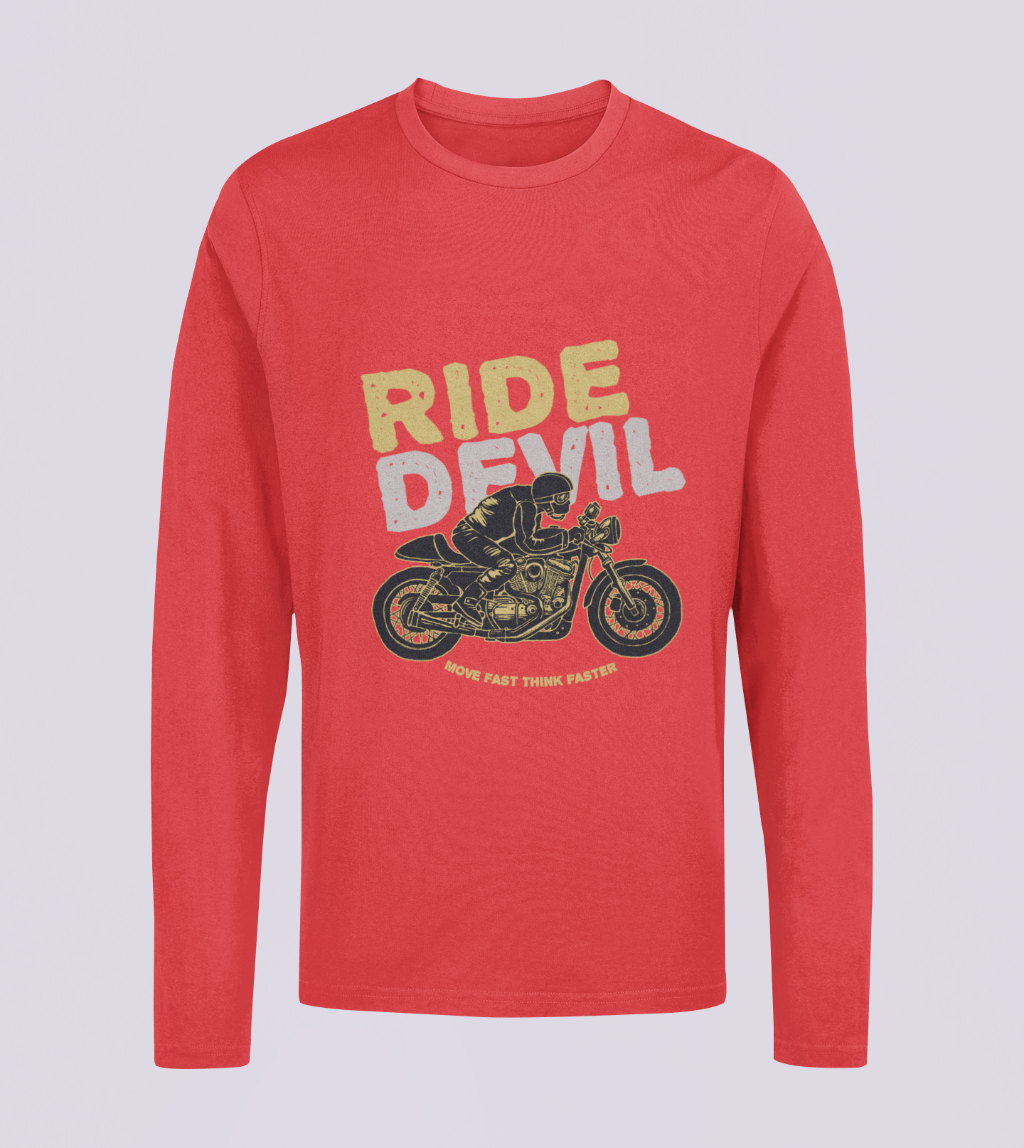 Ride Devil - Unisex Full Sleeve T-Shirt