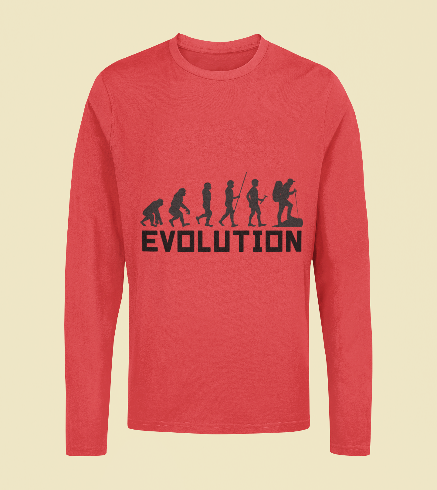 Evolution - Unisex Full Sleeve T-Shirt