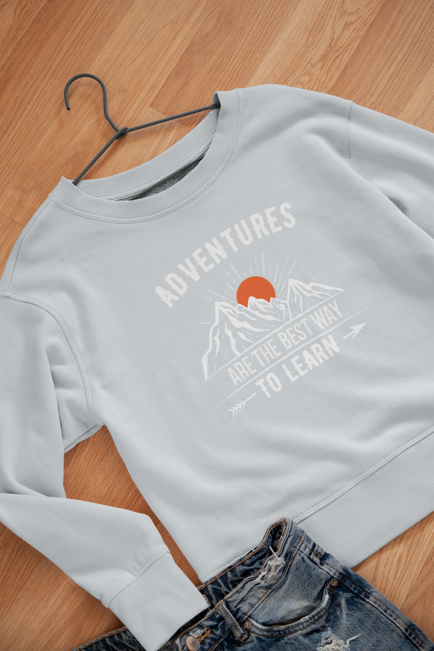 Adventure Are the Best Way to Learn - Unisex Sweatshirt