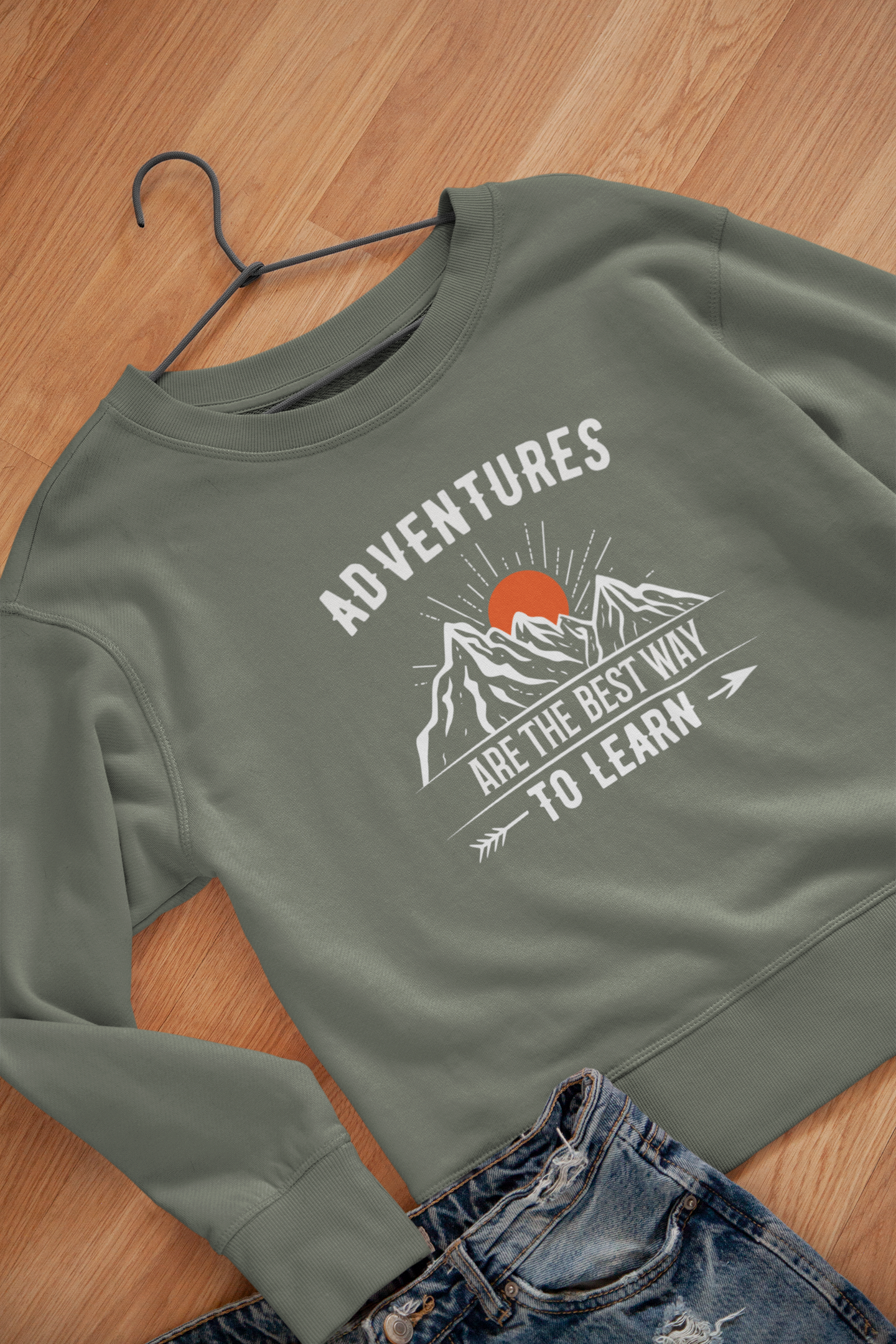 Adventure Are the Best Way to Learn - Unisex Sweatshirt