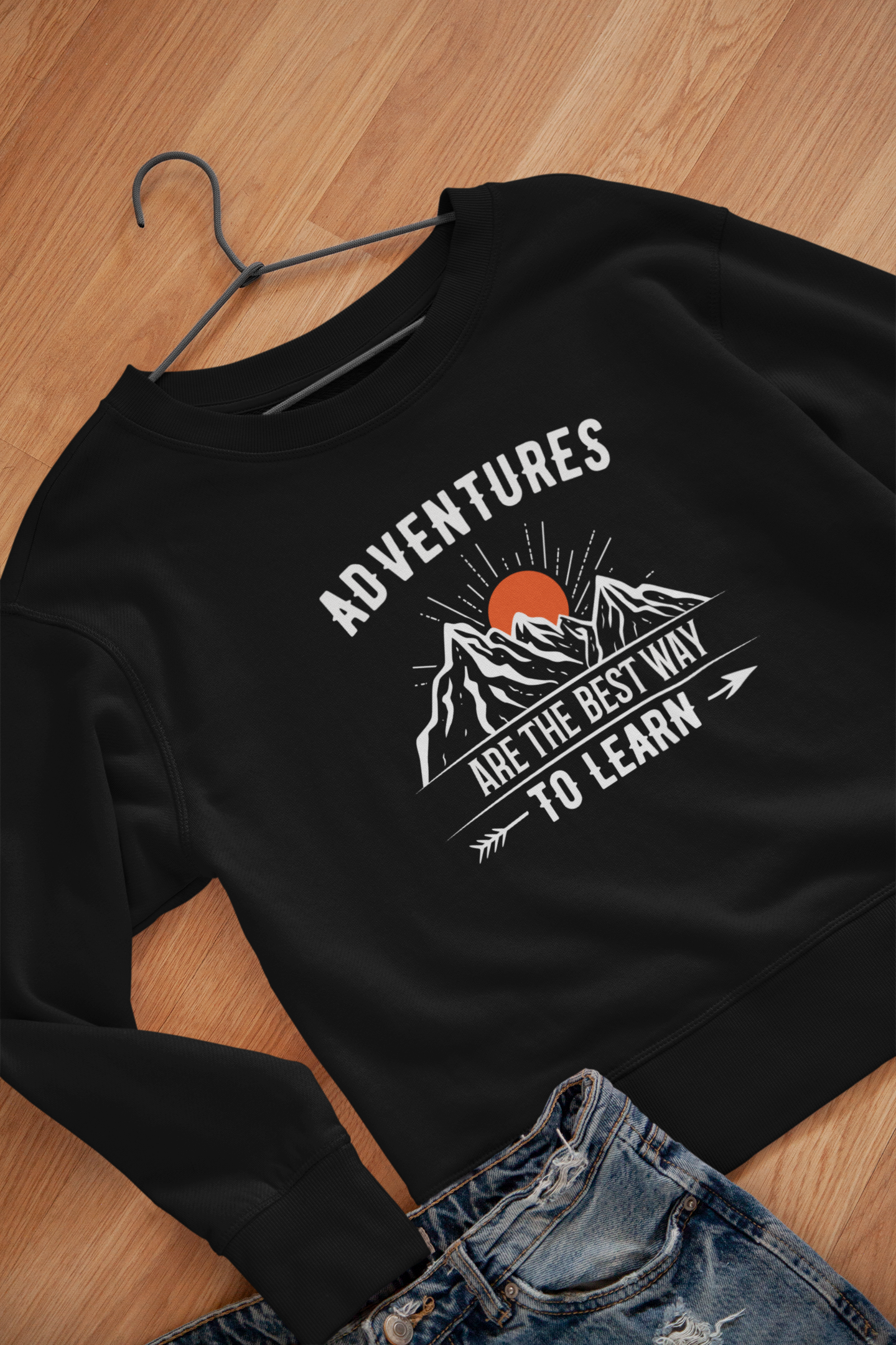 Adventure Are the Best Way to Learn - Unisex Sweatshirt