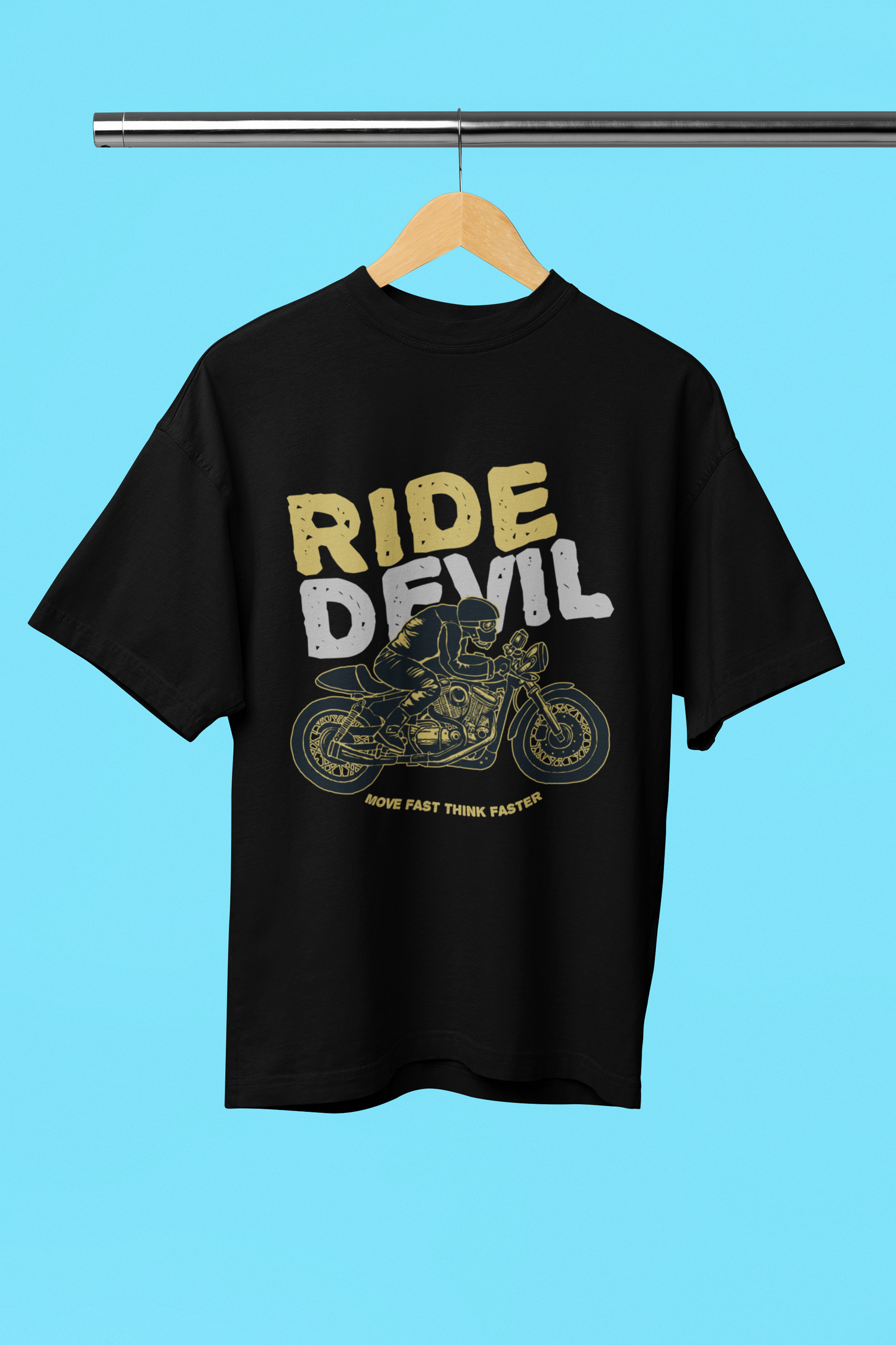 Ride Devil - Unisex Oversized T-Shit