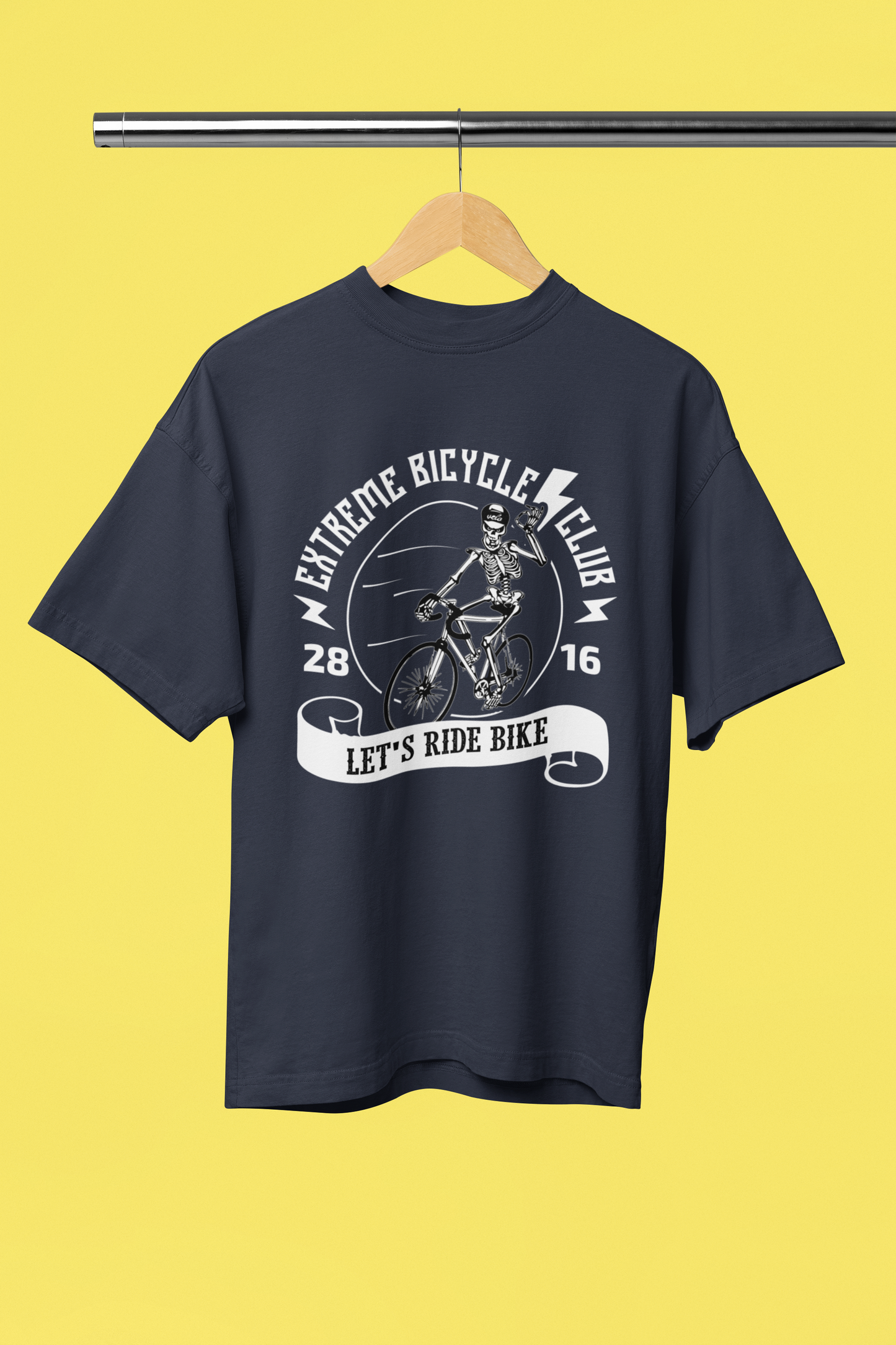 Extreme Bicycle Club - Unisex Oversized T-Shirt