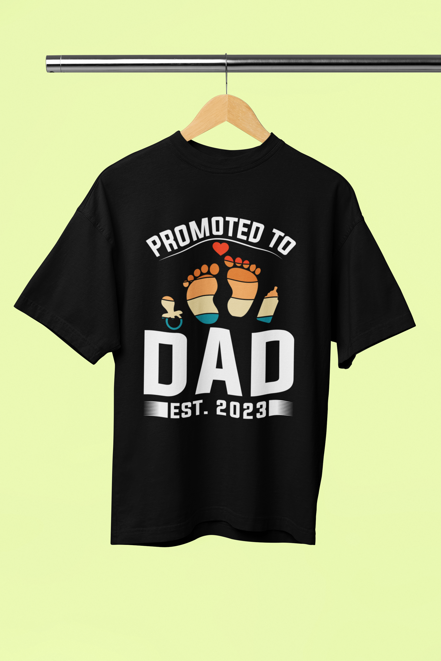 Promoted To Dad - Unisex Oversized T-Shirt